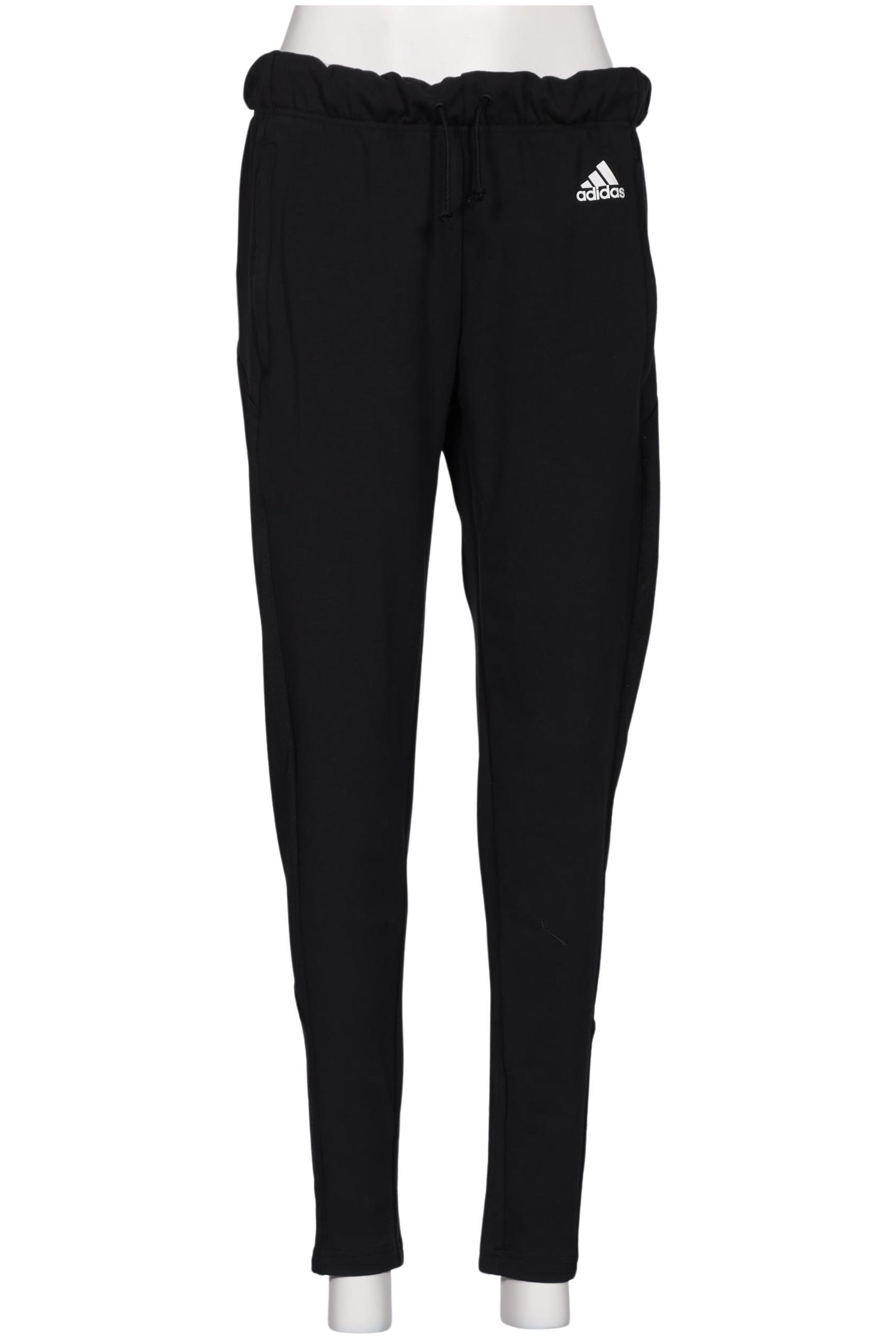 

adidas Damen Stoffhose, schwarz, Gr. 0
