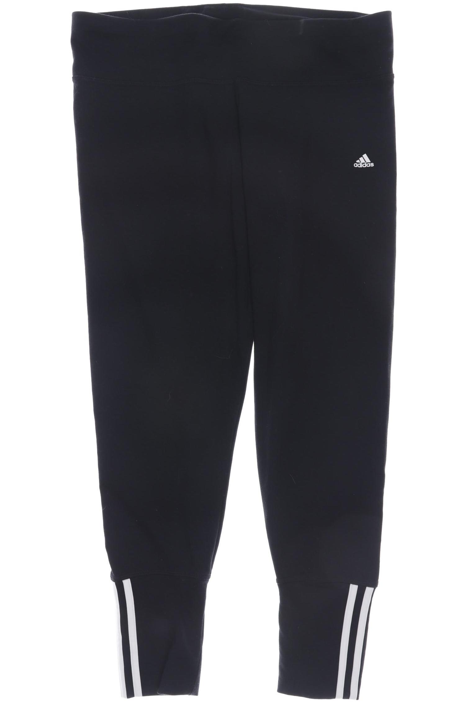 

adidas Damen Stoffhose, schwarz, Gr. 0