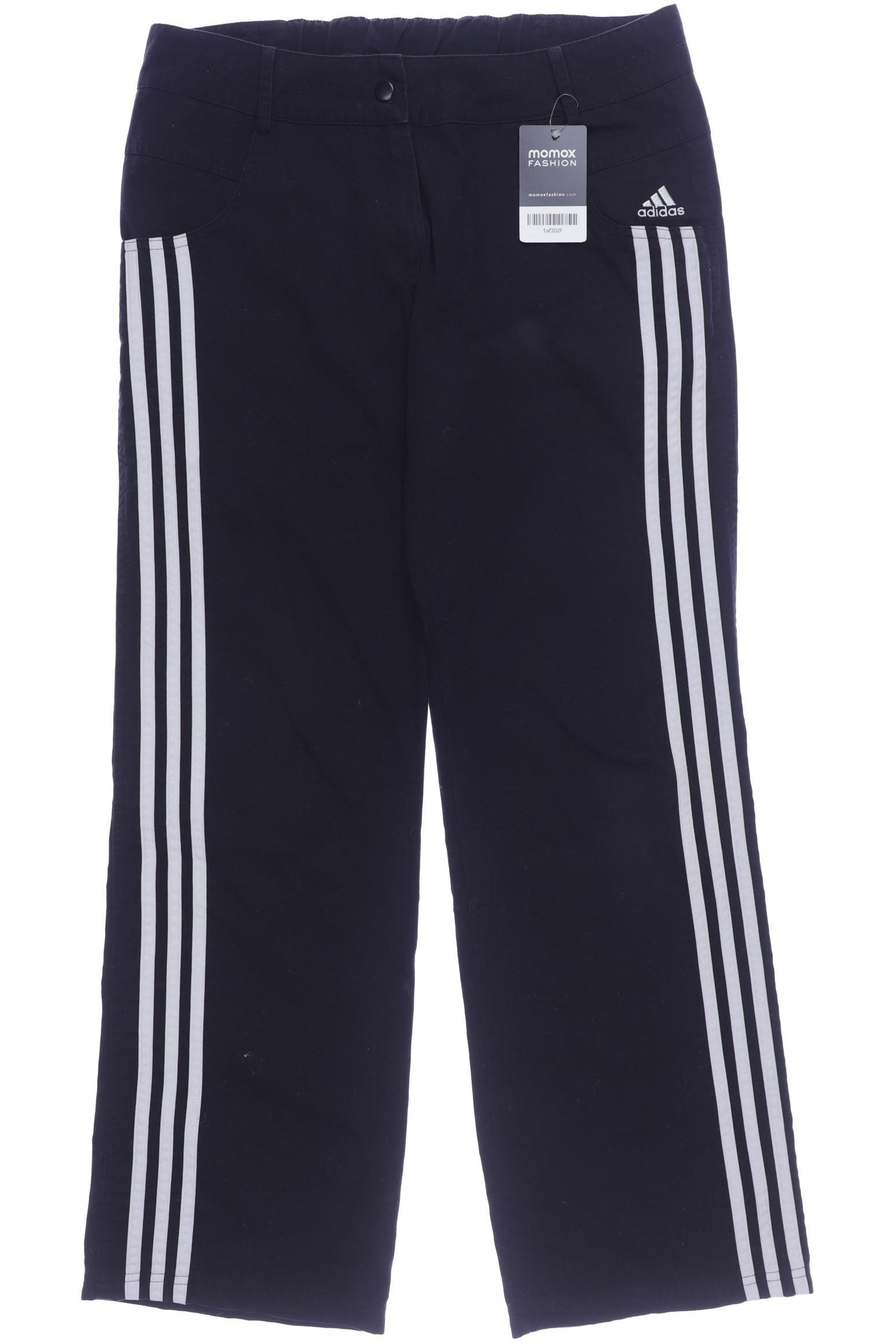

adidas Damen Stoffhose, schwarz, Gr. 38