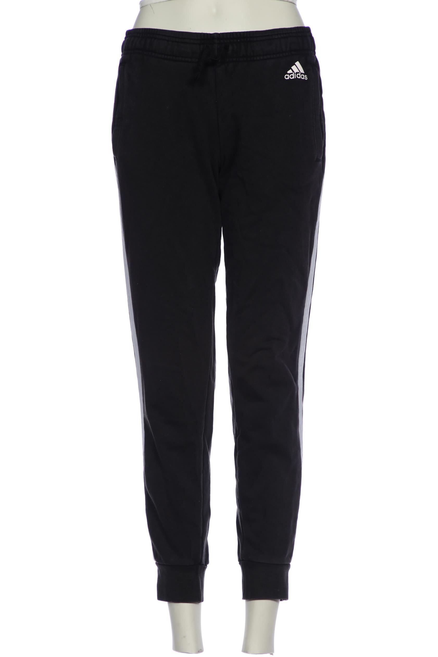 

adidas Damen Stoffhose, schwarz, Gr. 0