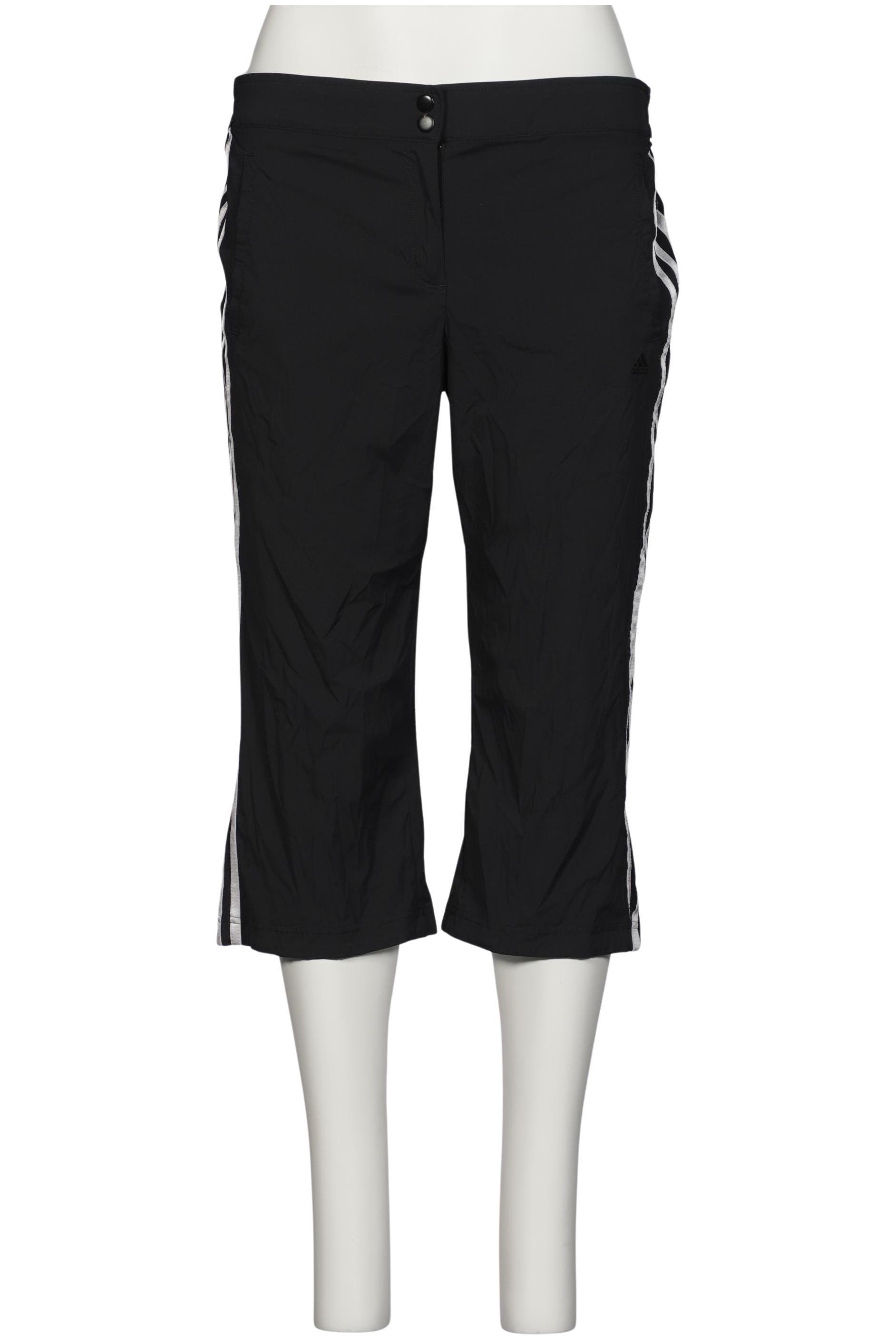 

adidas Damen Stoffhose, schwarz, Gr. 46