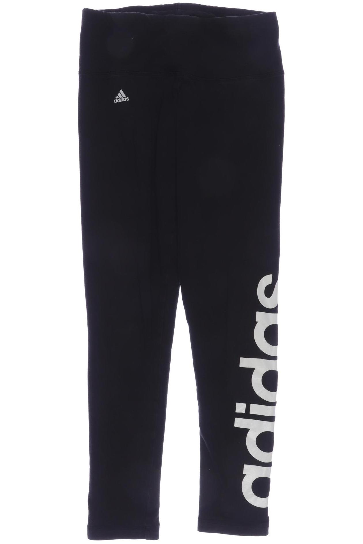 

adidas Damen Stoffhose, schwarz, Gr. 0