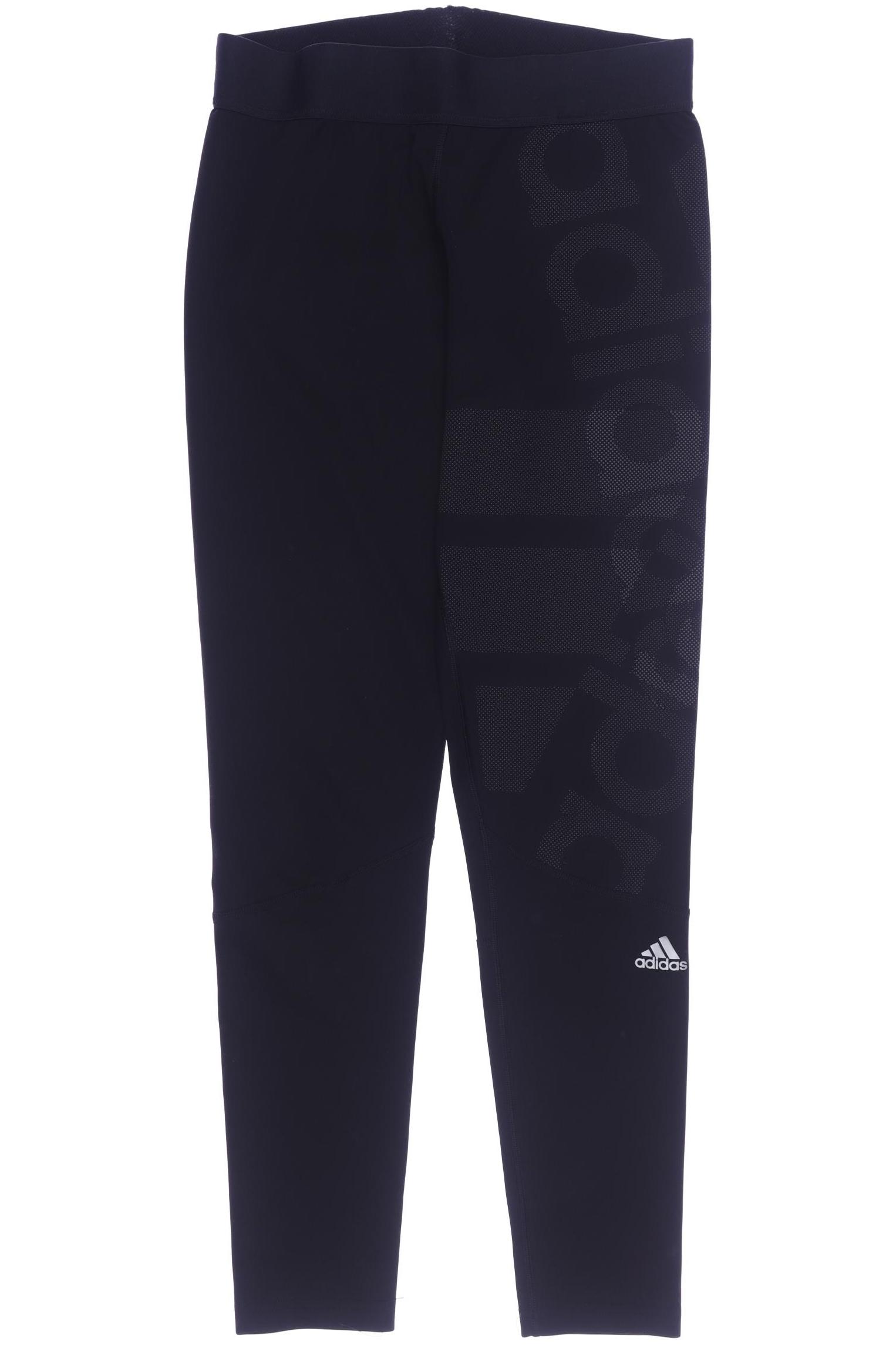 

adidas Damen Stoffhose, schwarz, Gr. 0