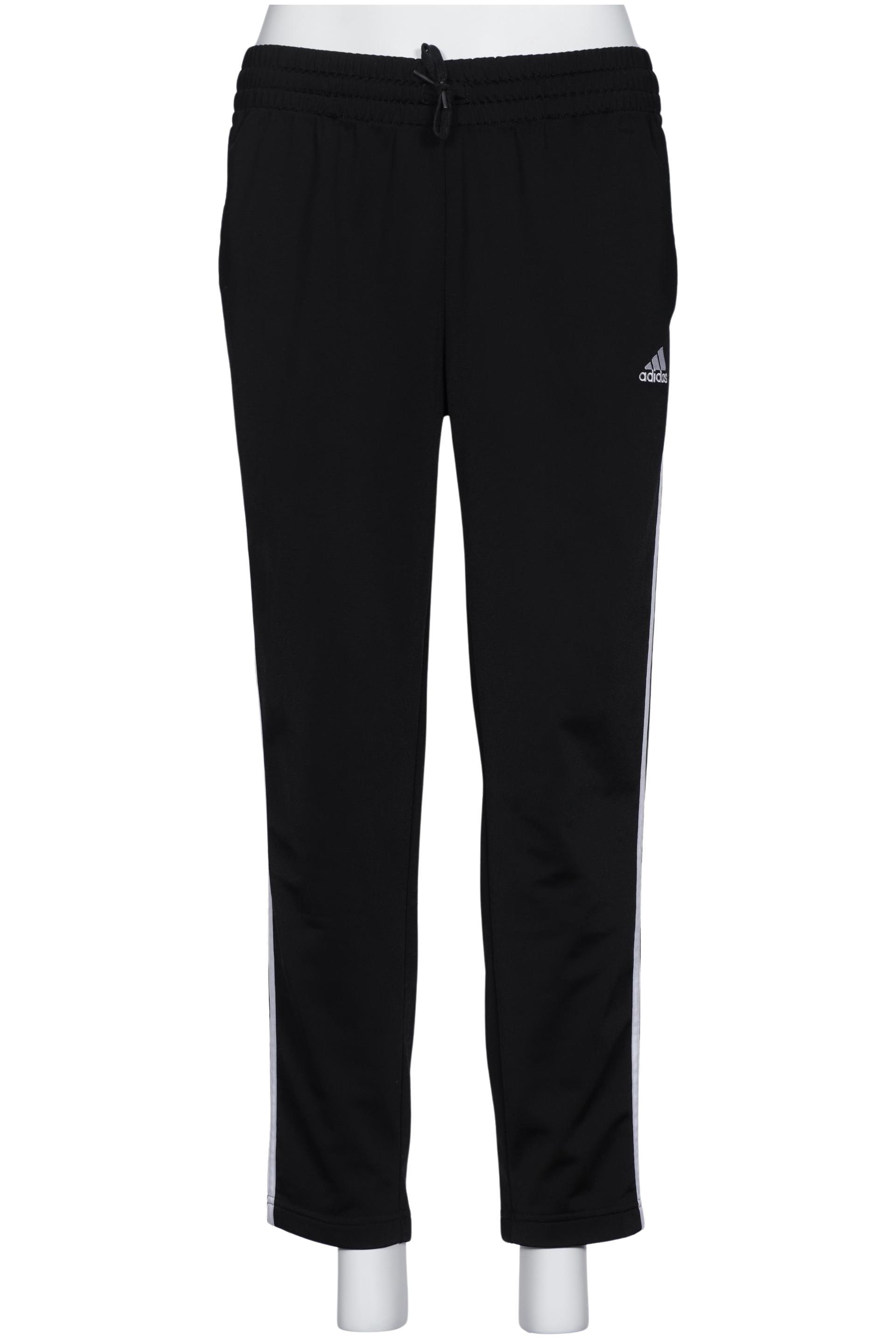 

adidas Damen Stoffhose, schwarz, Gr. 0