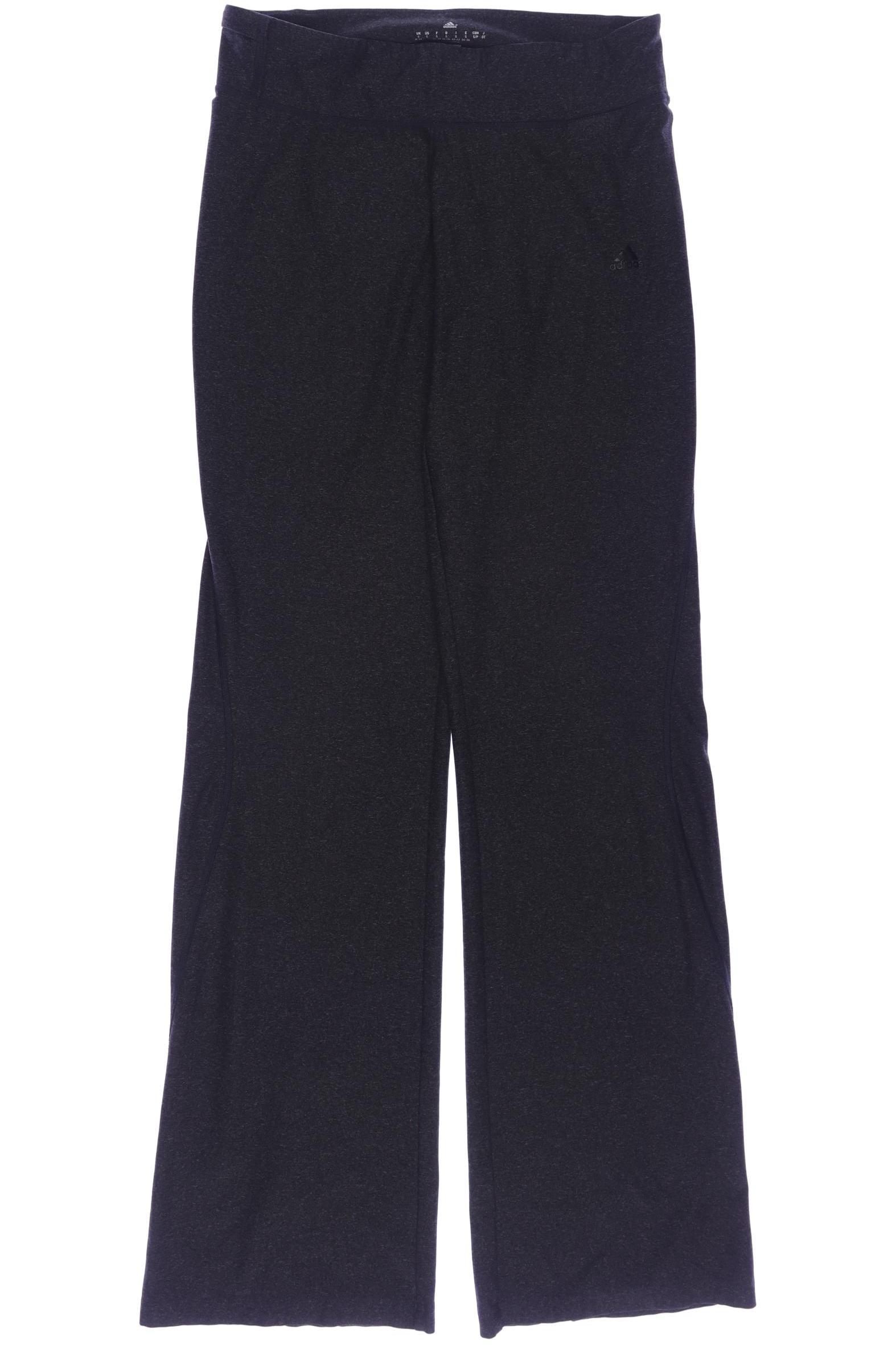 

adidas Damen Stoffhose, grau, Gr. 0