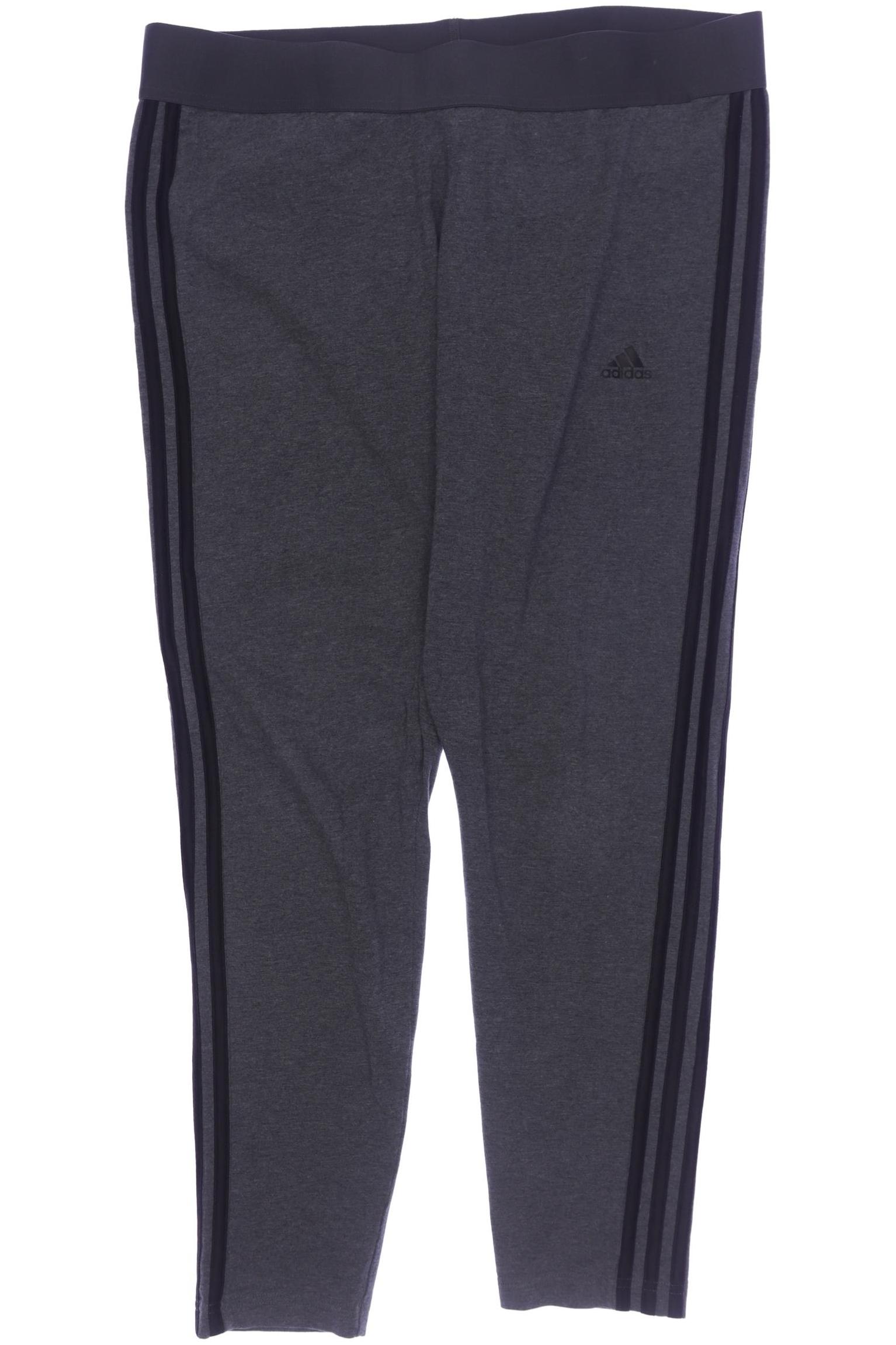 

adidas Damen Stoffhose, grau, Gr. 0
