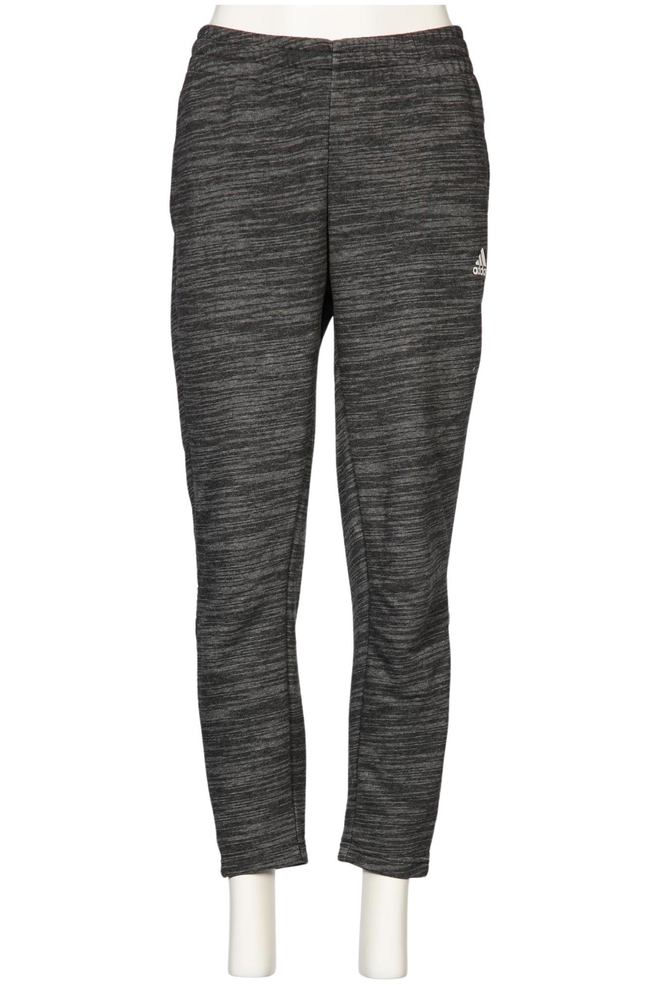 

adidas Damen Stoffhose, grau, Gr. 0