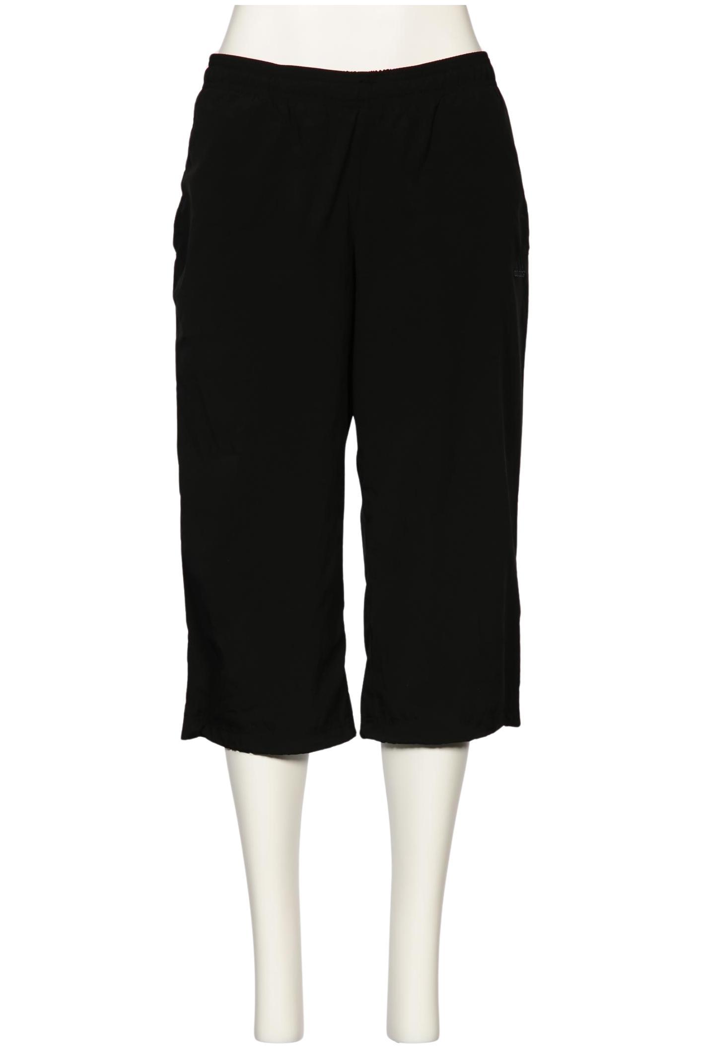 

adidas Damen Stoffhose, schwarz, Gr. 42