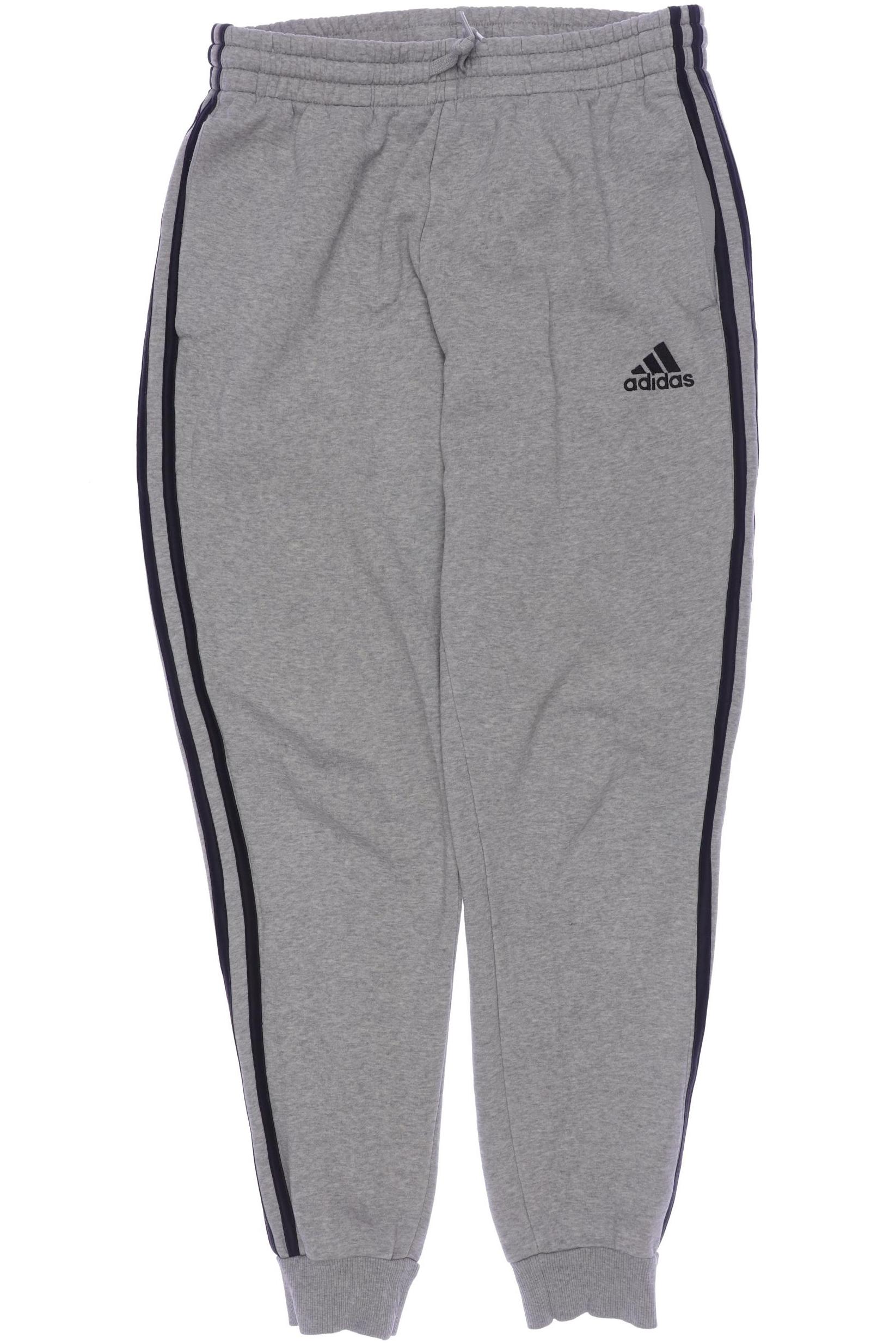 

adidas Damen Stoffhose, grau, Gr. 0