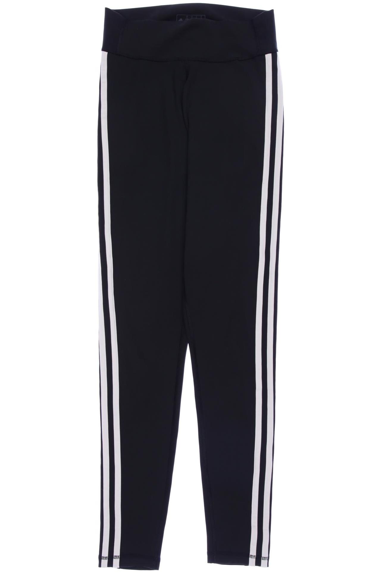 

adidas Damen Stoffhose, schwarz, Gr. 0