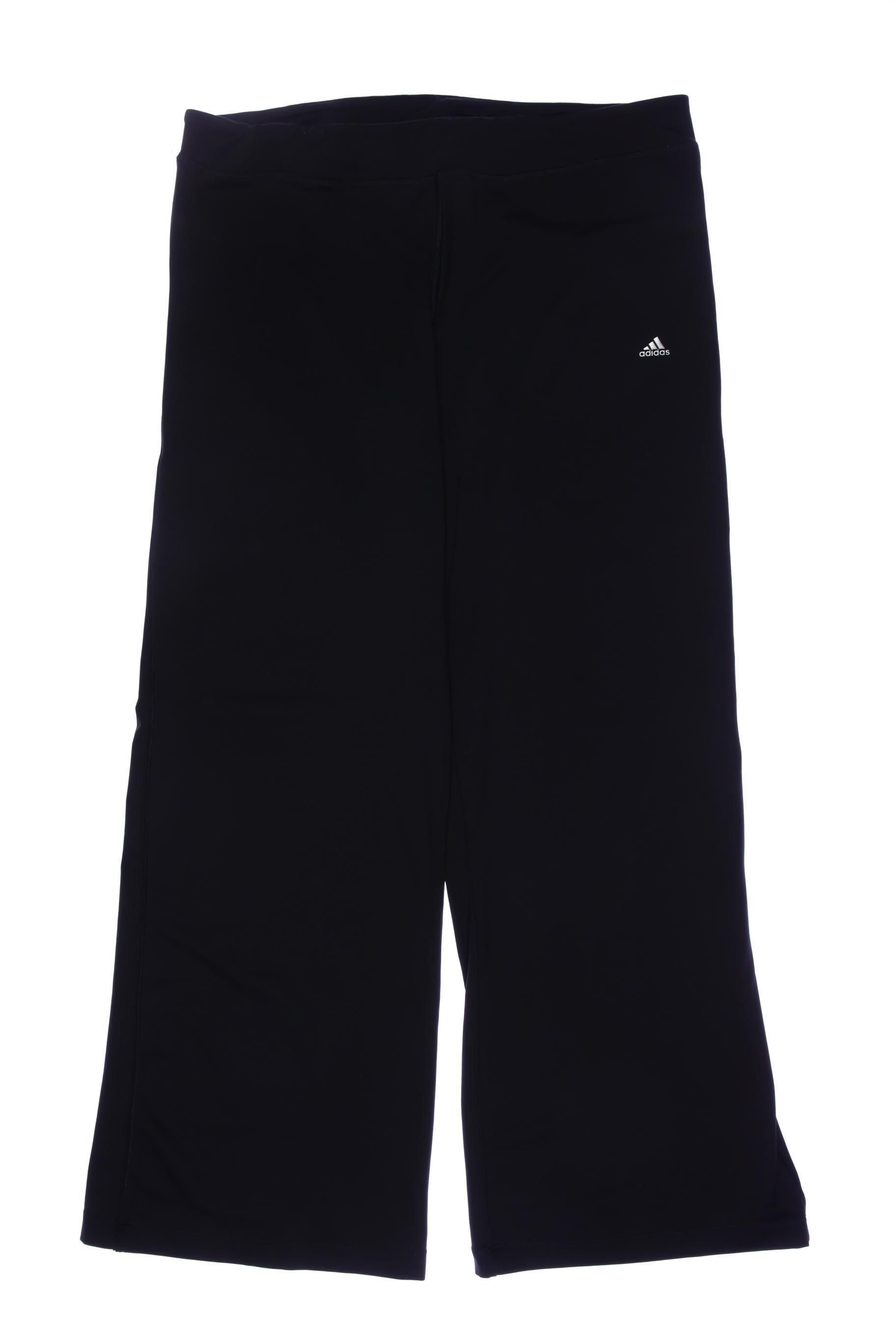 

adidas Damen Stoffhose, schwarz, Gr. 0