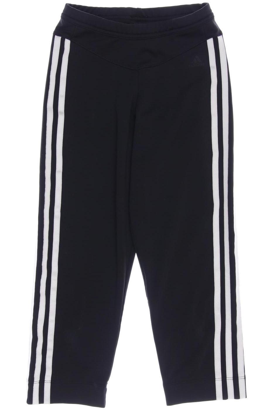 

adidas Damen Stoffhose, schwarz, Gr. 34