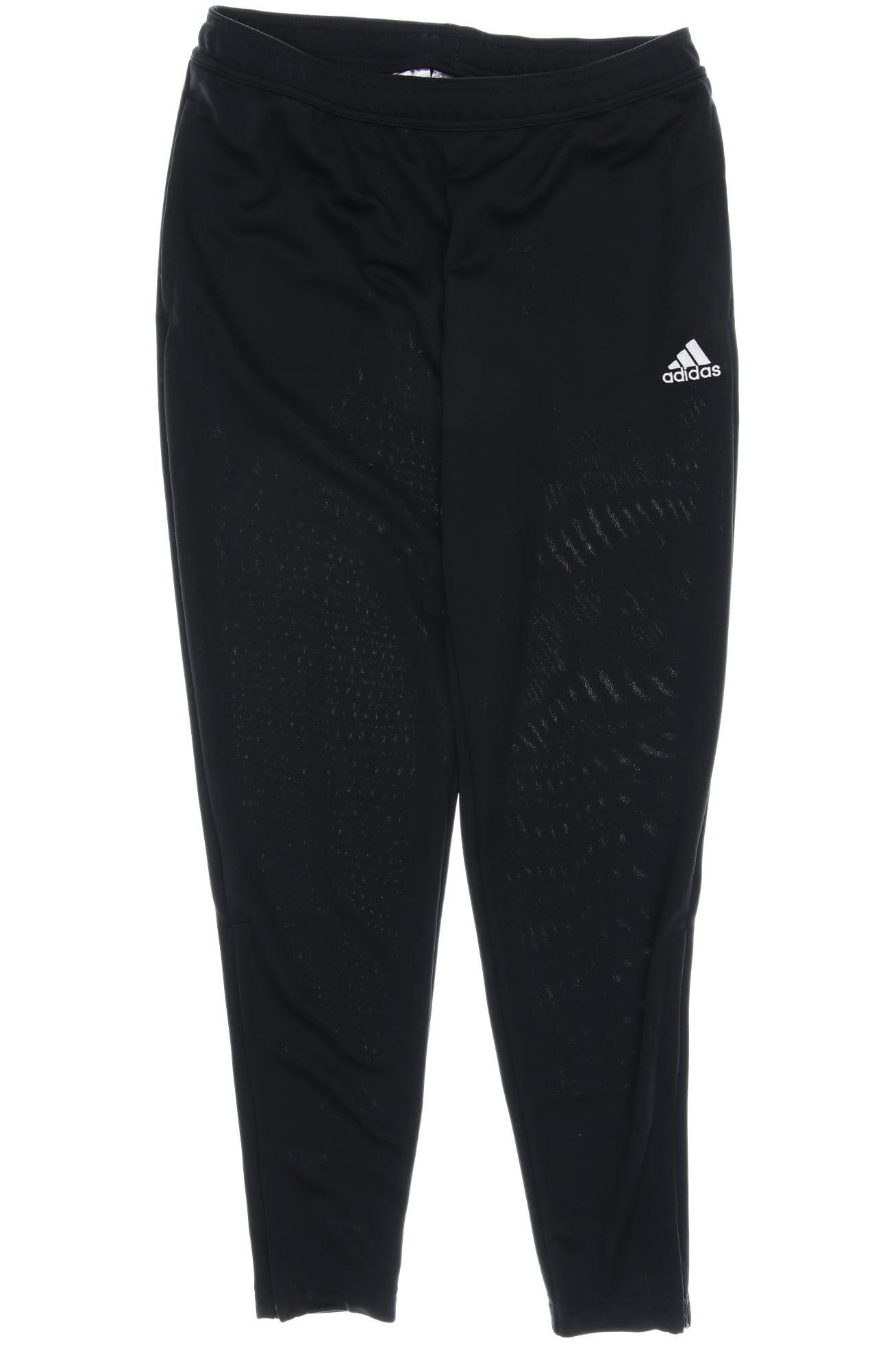 

adidas Damen Stoffhose, schwarz, Gr. 34