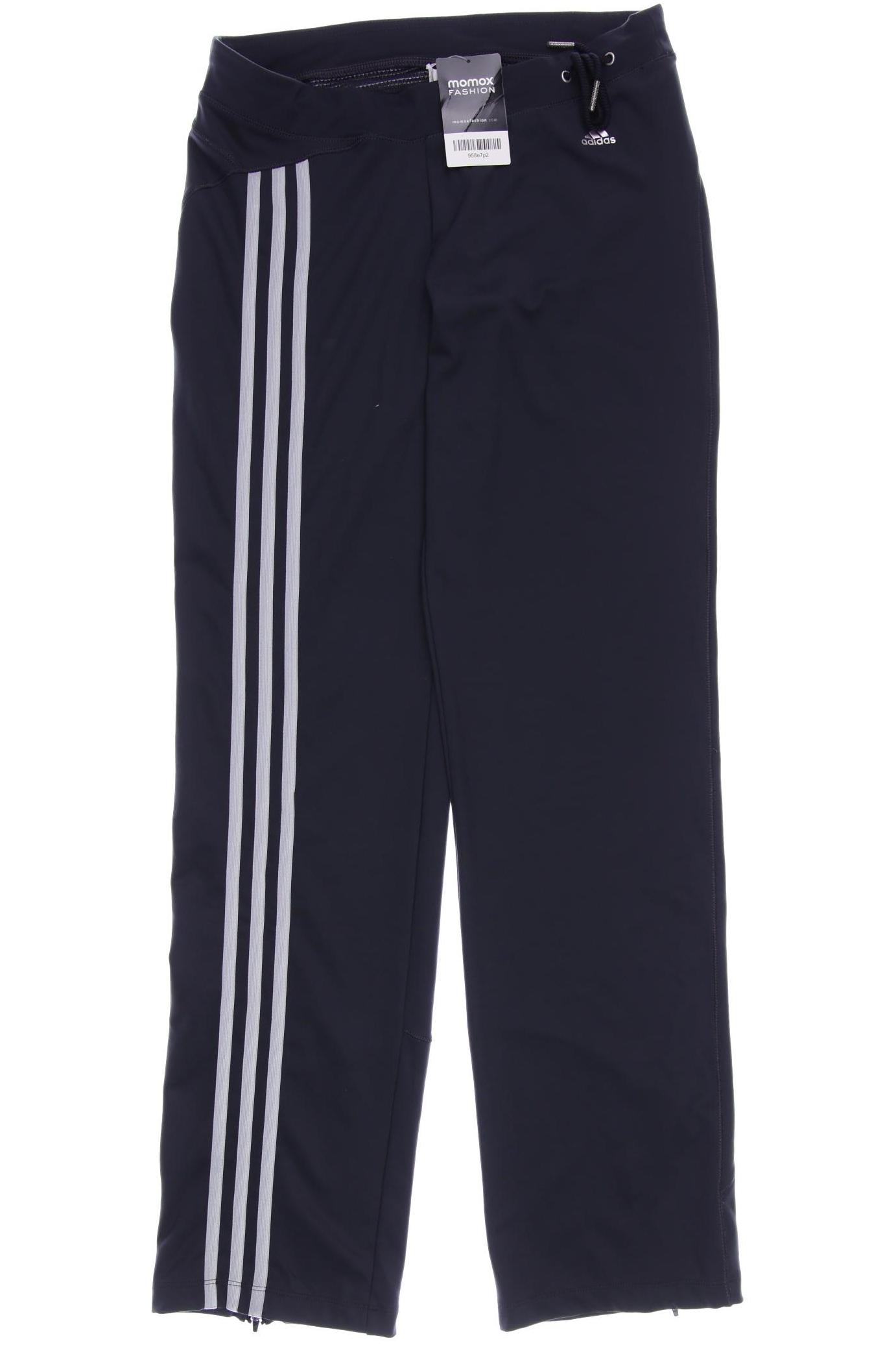 

adidas Damen Stoffhose, grau, Gr. 38