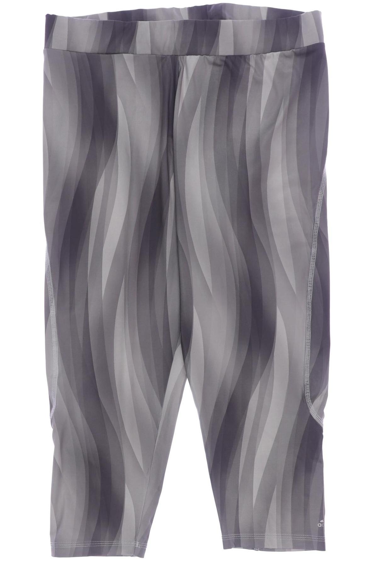 

adidas Damen Stoffhose, grau, Gr. 0