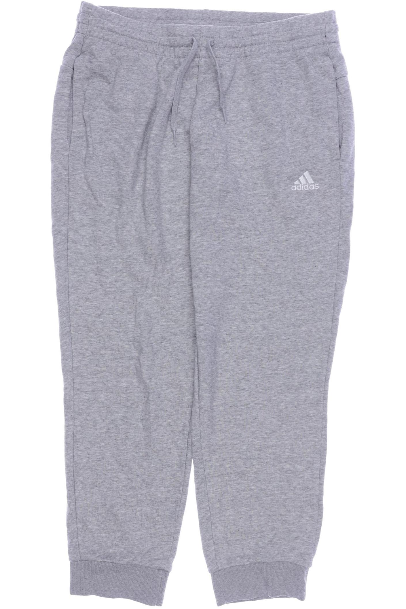 

adidas Damen Stoffhose, grau, Gr. 0