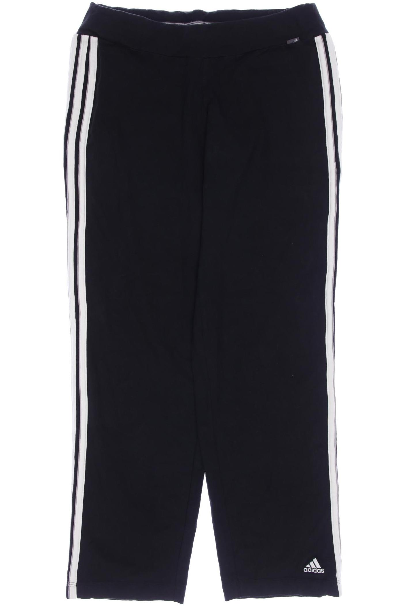 

adidas Damen Stoffhose, schwarz, Gr. 40