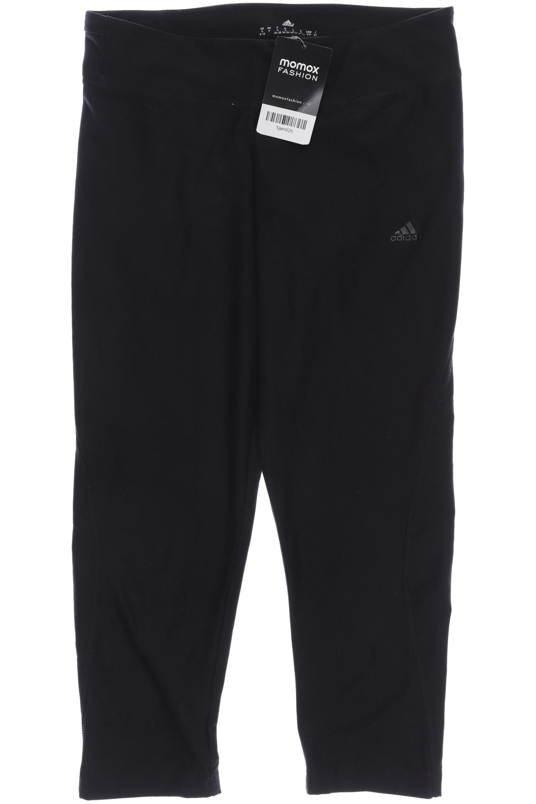 

adidas Damen Stoffhose, schwarz, Gr. 0