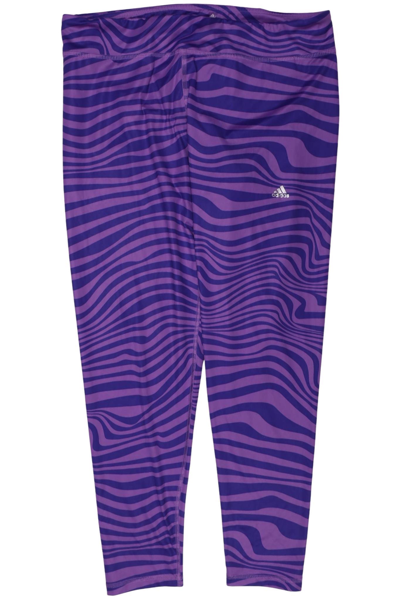 

adidas Damen Stoffhose, flieder, Gr. 0