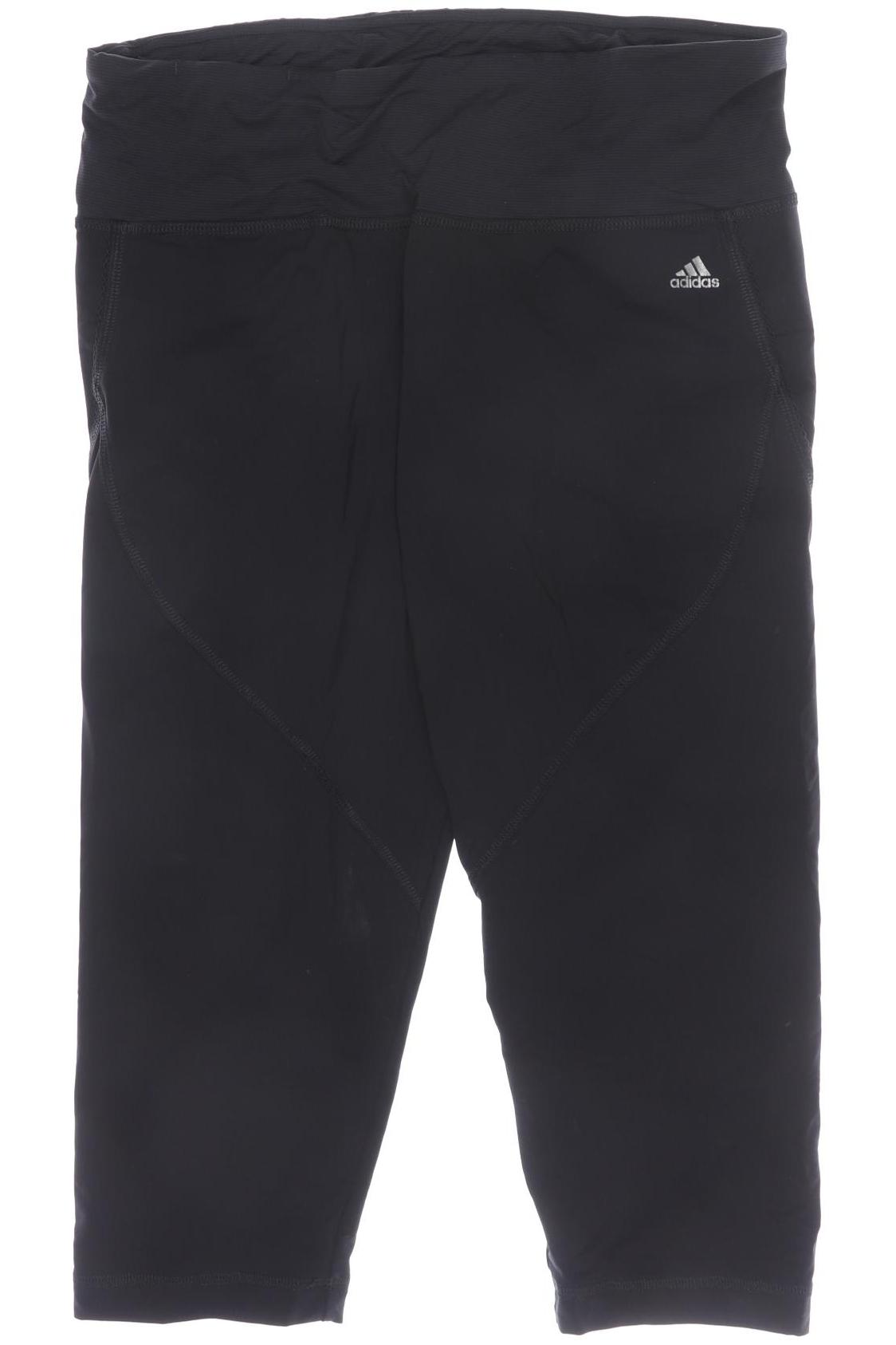 

adidas Damen Stoffhose, schwarz, Gr. 0