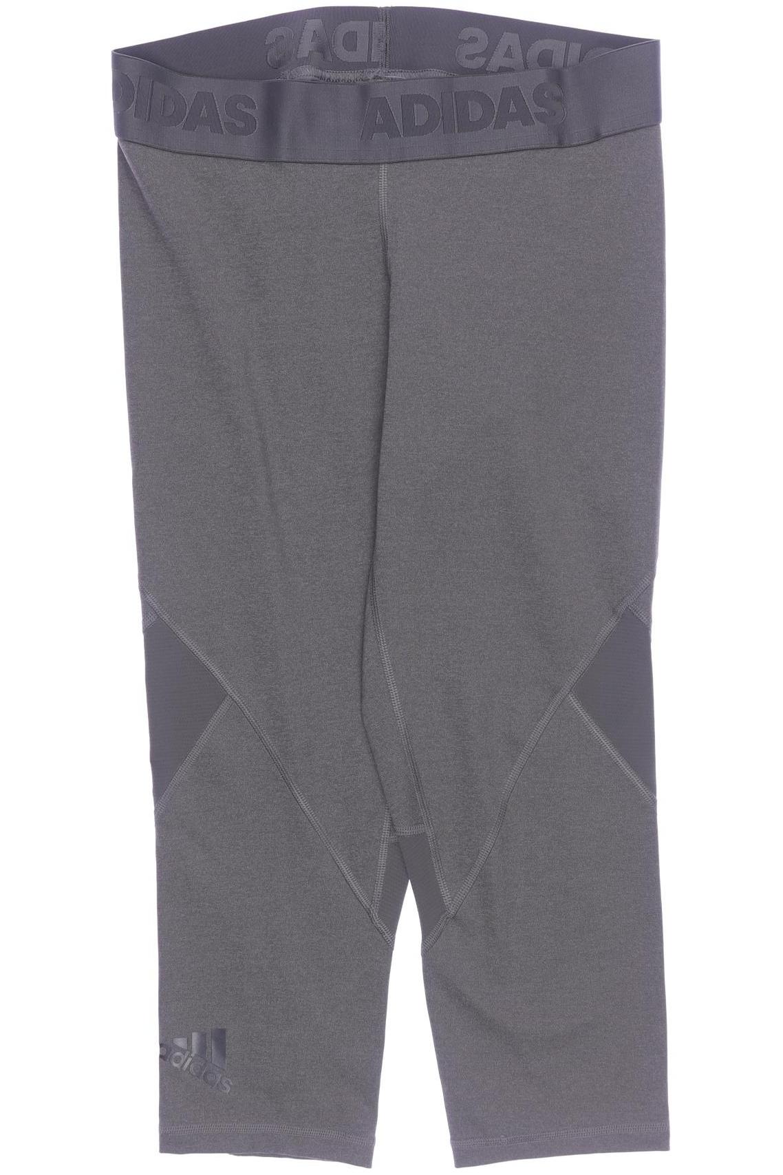 

adidas Damen Stoffhose, grau, Gr. 0