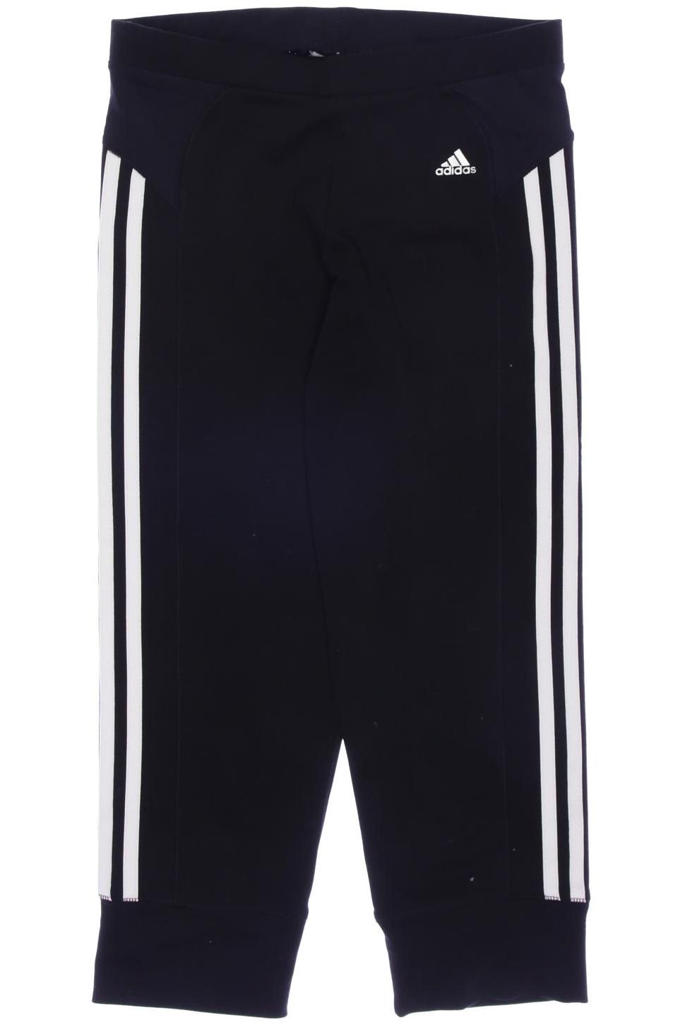 

adidas Damen Stoffhose, schwarz, Gr. 38