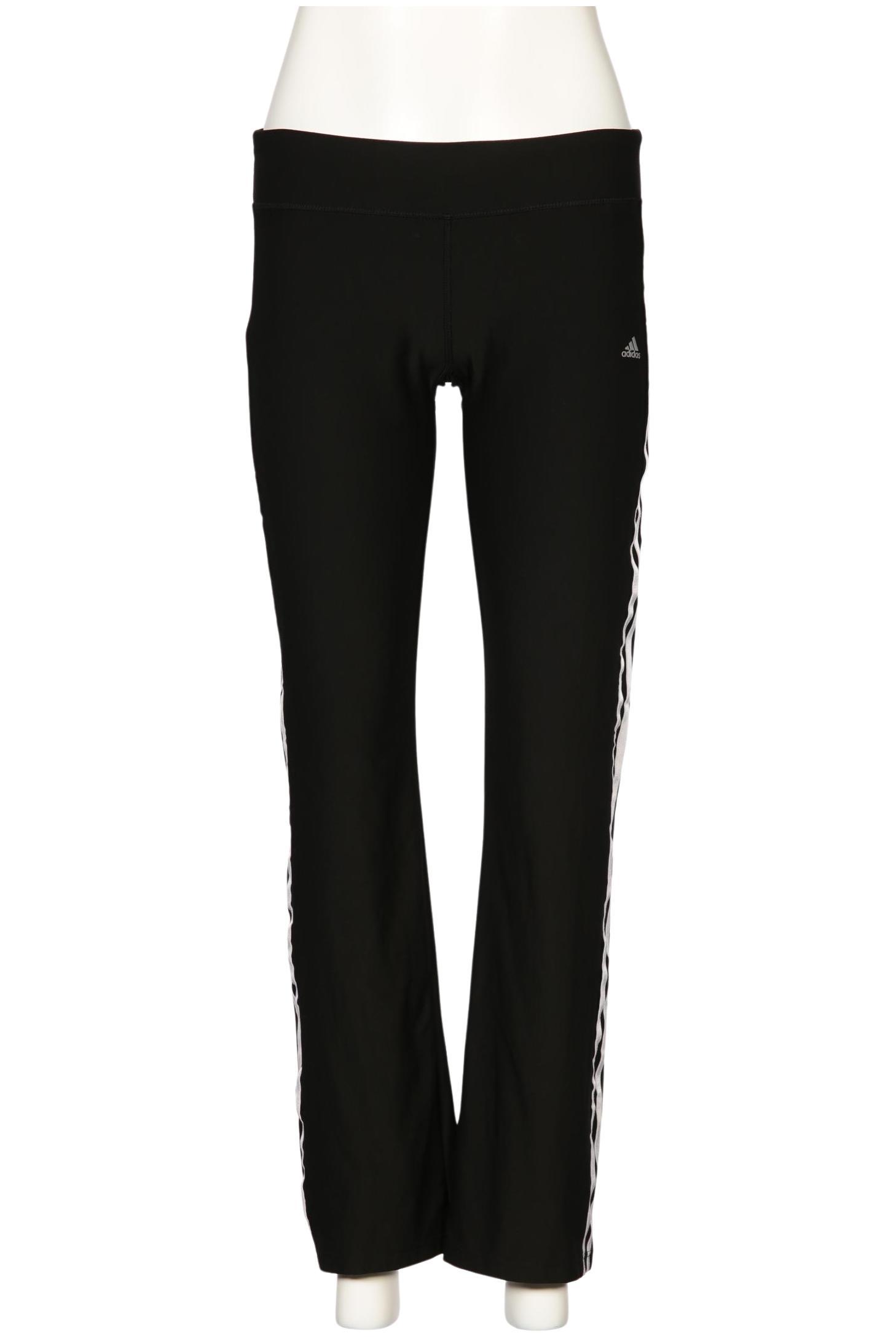 

adidas Damen Stoffhose, schwarz, Gr. 0