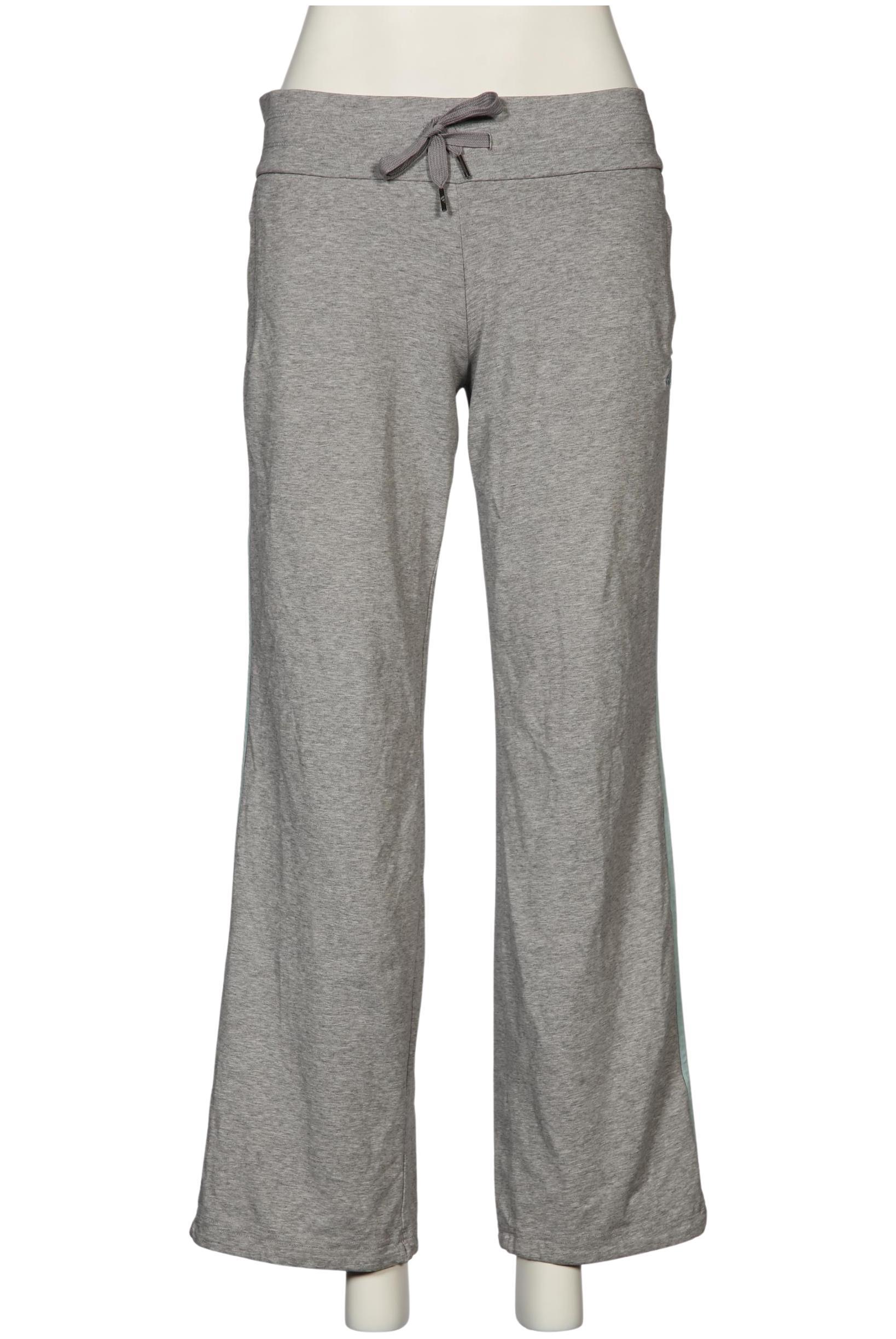 

adidas Damen Stoffhose, grau, Gr. 0