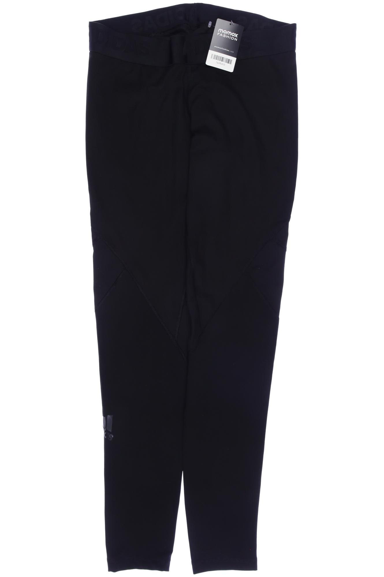 

adidas Damen Stoffhose, schwarz, Gr. 0