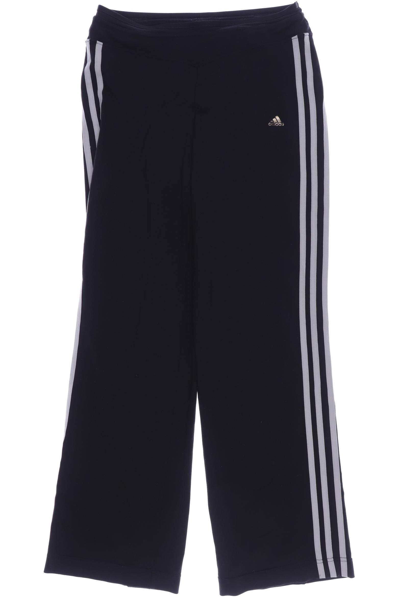 

adidas Damen Stoffhose, schwarz, Gr. 34