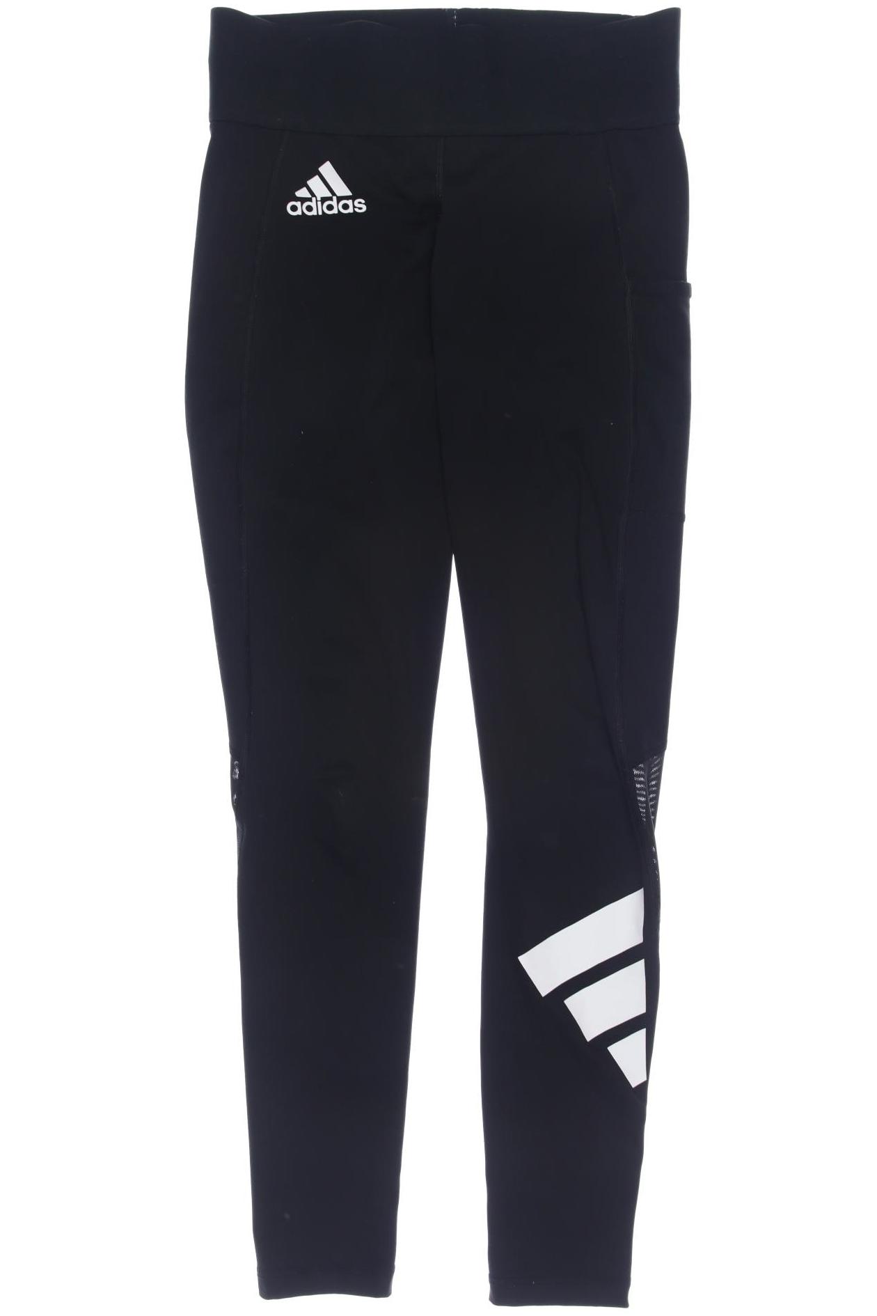 

adidas Damen Stoffhose, schwarz, Gr. 0