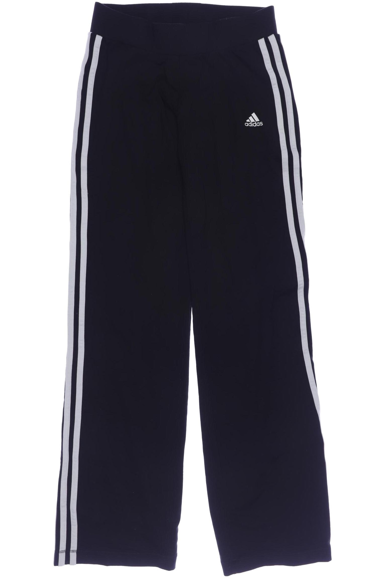 

adidas Damen Stoffhose, schwarz, Gr. 38