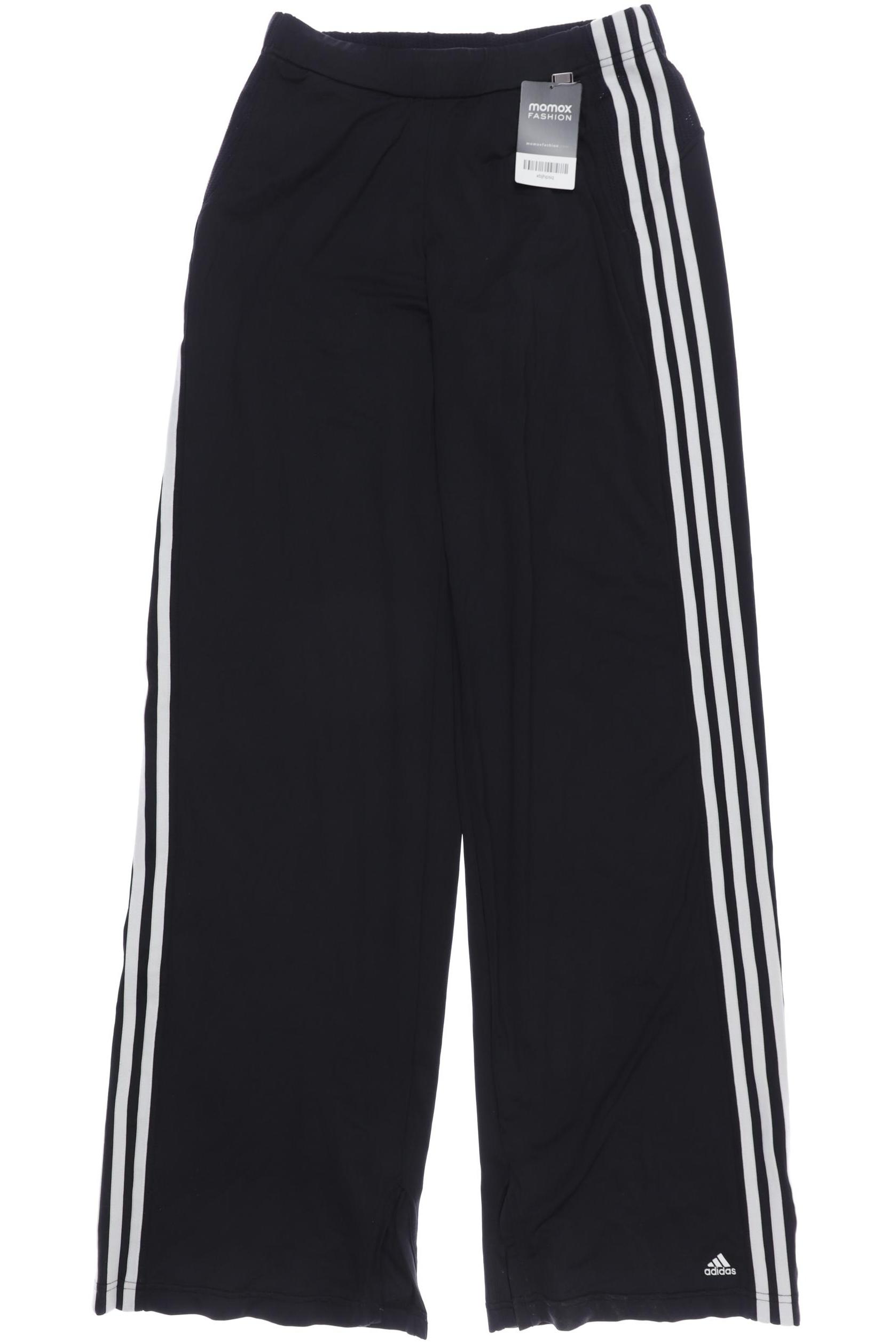 

adidas Damen Stoffhose, schwarz, Gr. 38