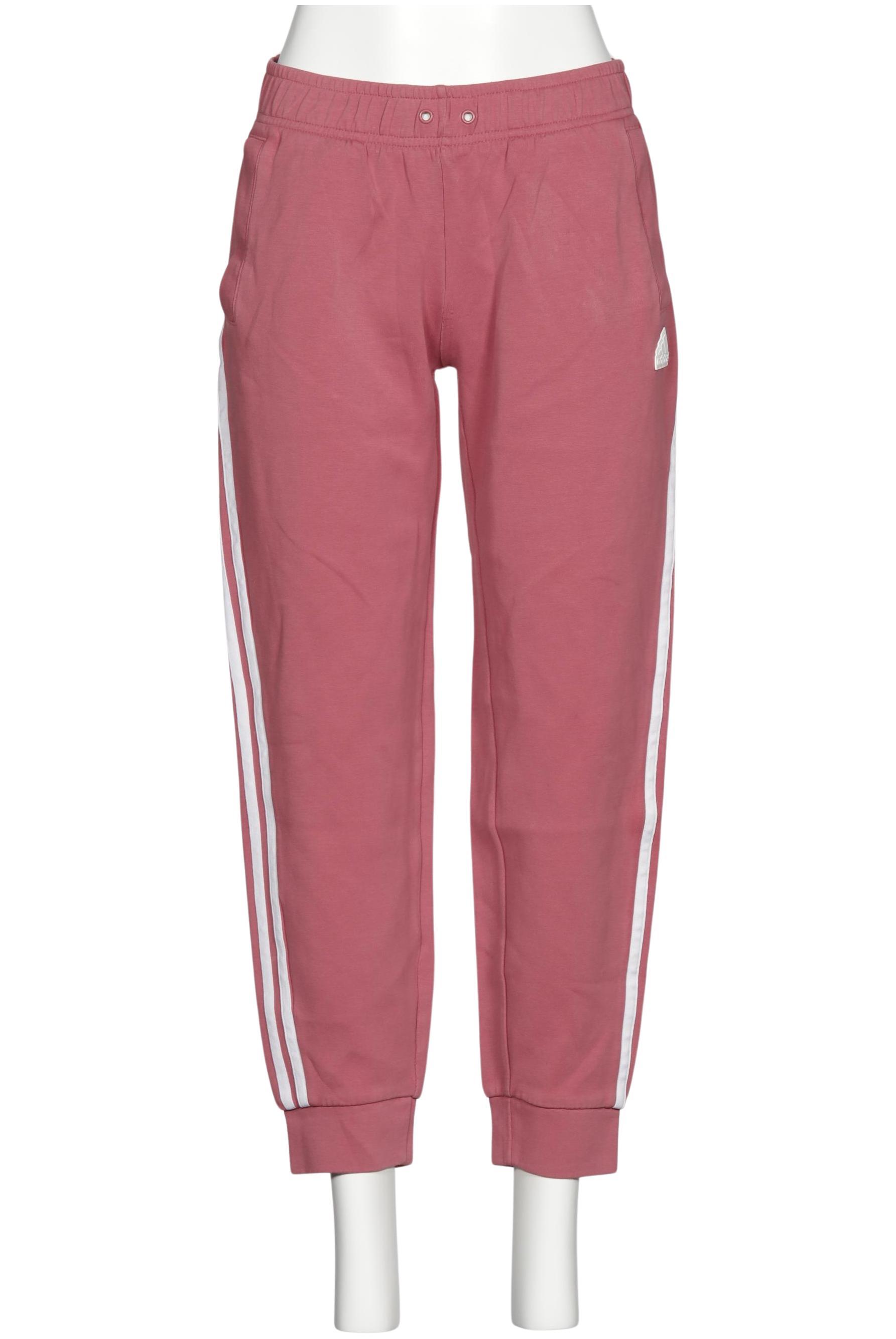 

adidas Damen Stoffhose, pink, Gr. 0