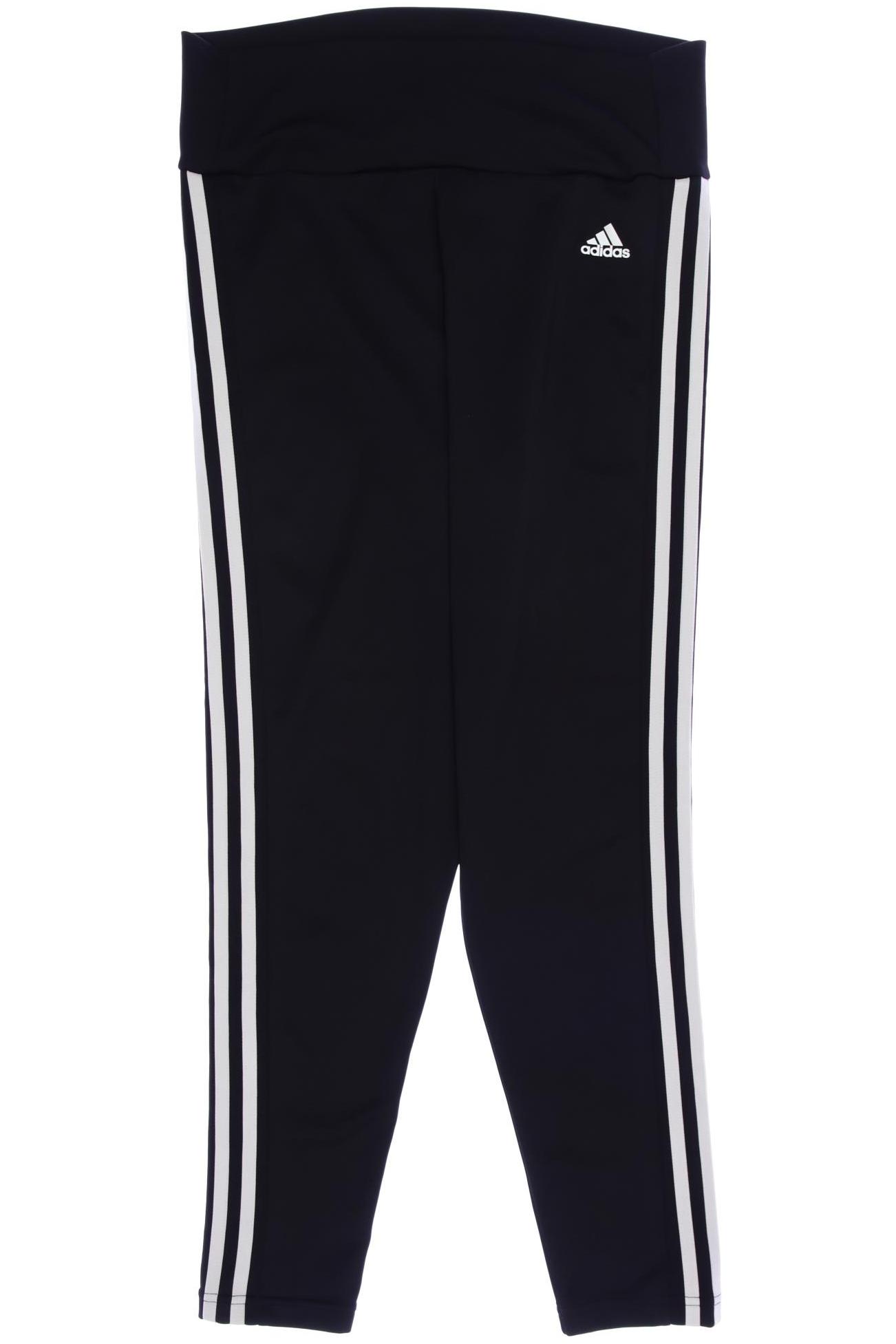 

adidas Damen Stoffhose, schwarz, Gr. 42