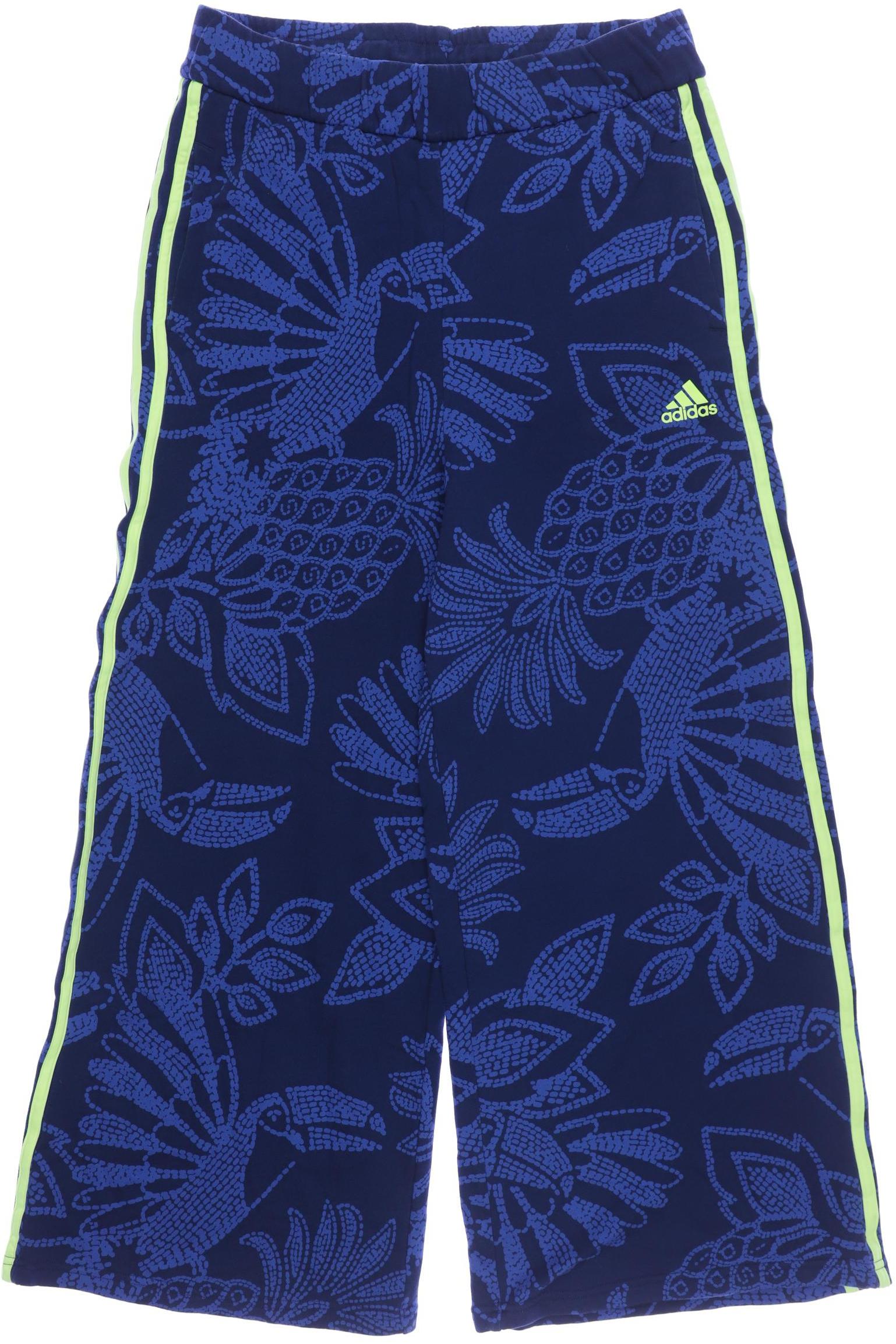

adidas Damen Stoffhose, blau, Gr. 0
