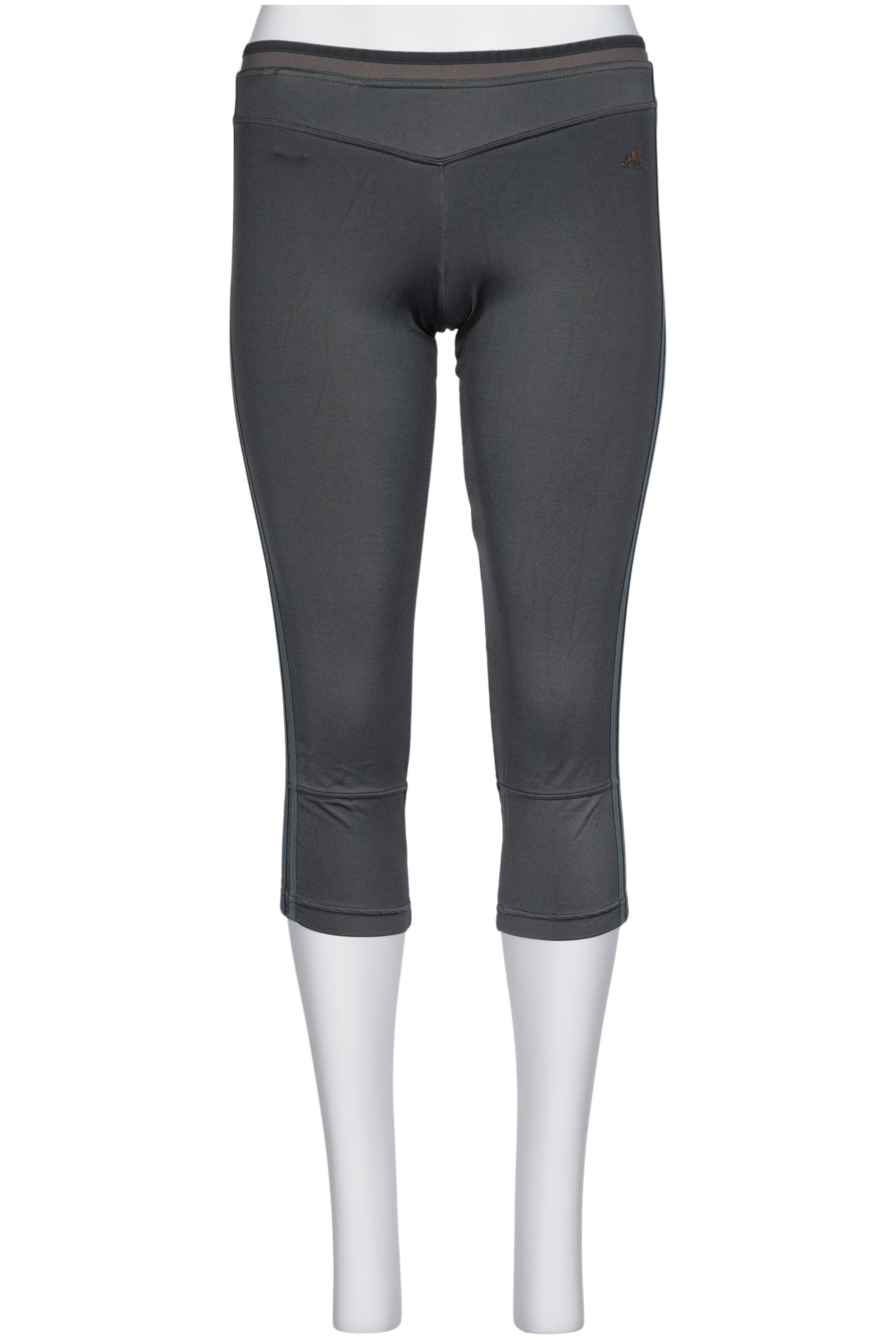 

adidas Damen Stoffhose, grau, Gr. 42