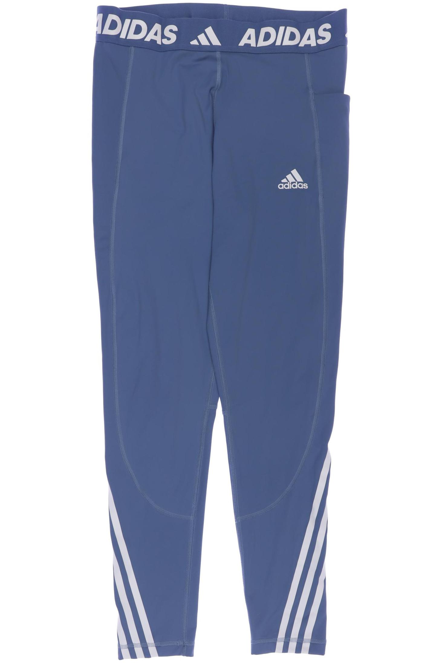

adidas Damen Stoffhose, blau, Gr. 0
