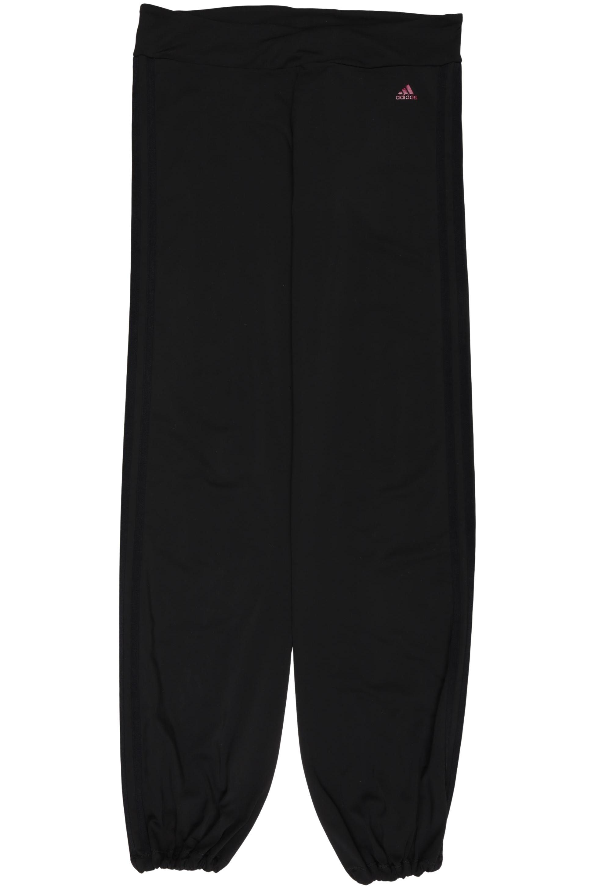 

adidas Damen Stoffhose, schwarz, Gr. 40