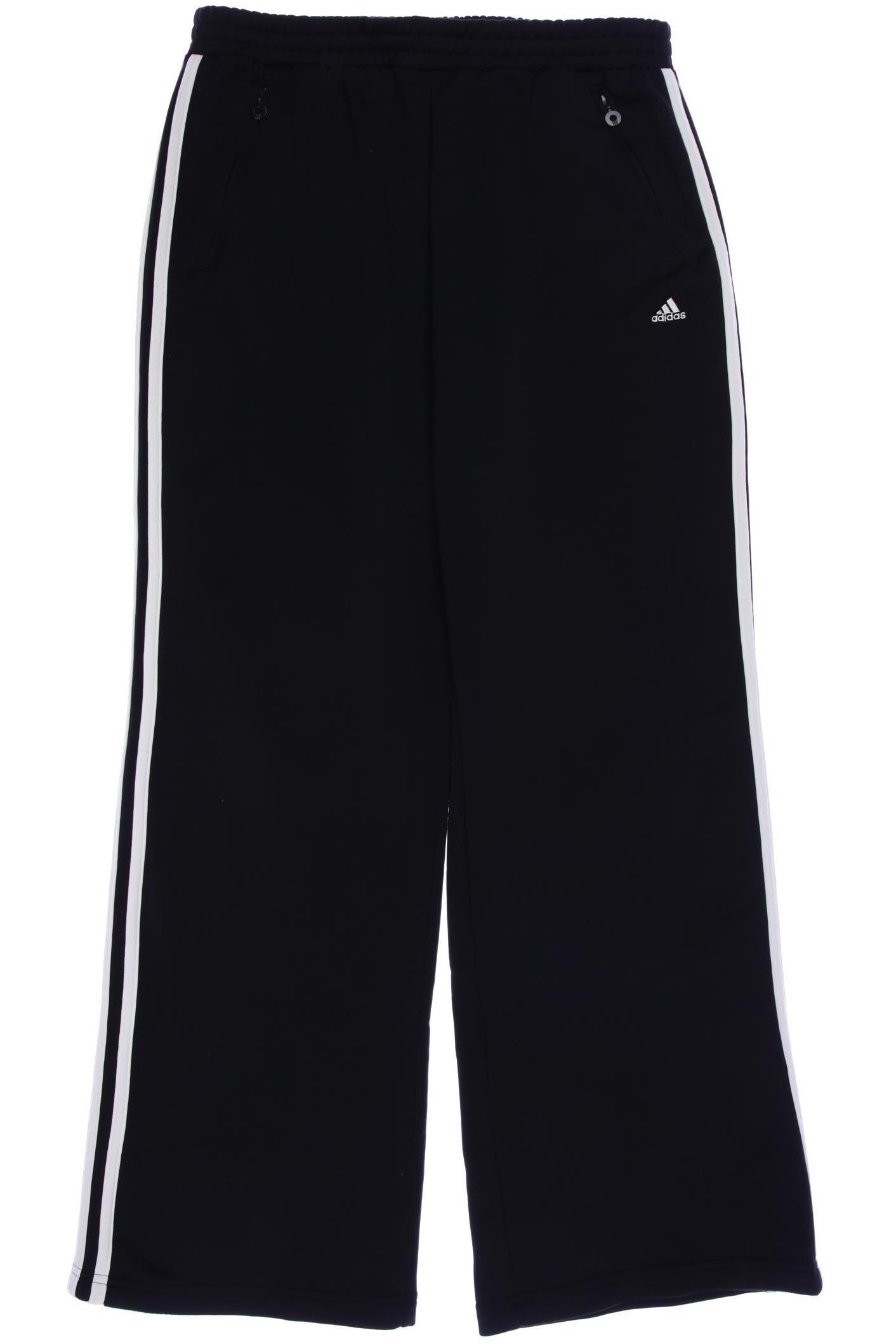 

adidas Damen Stoffhose, schwarz, Gr. 42