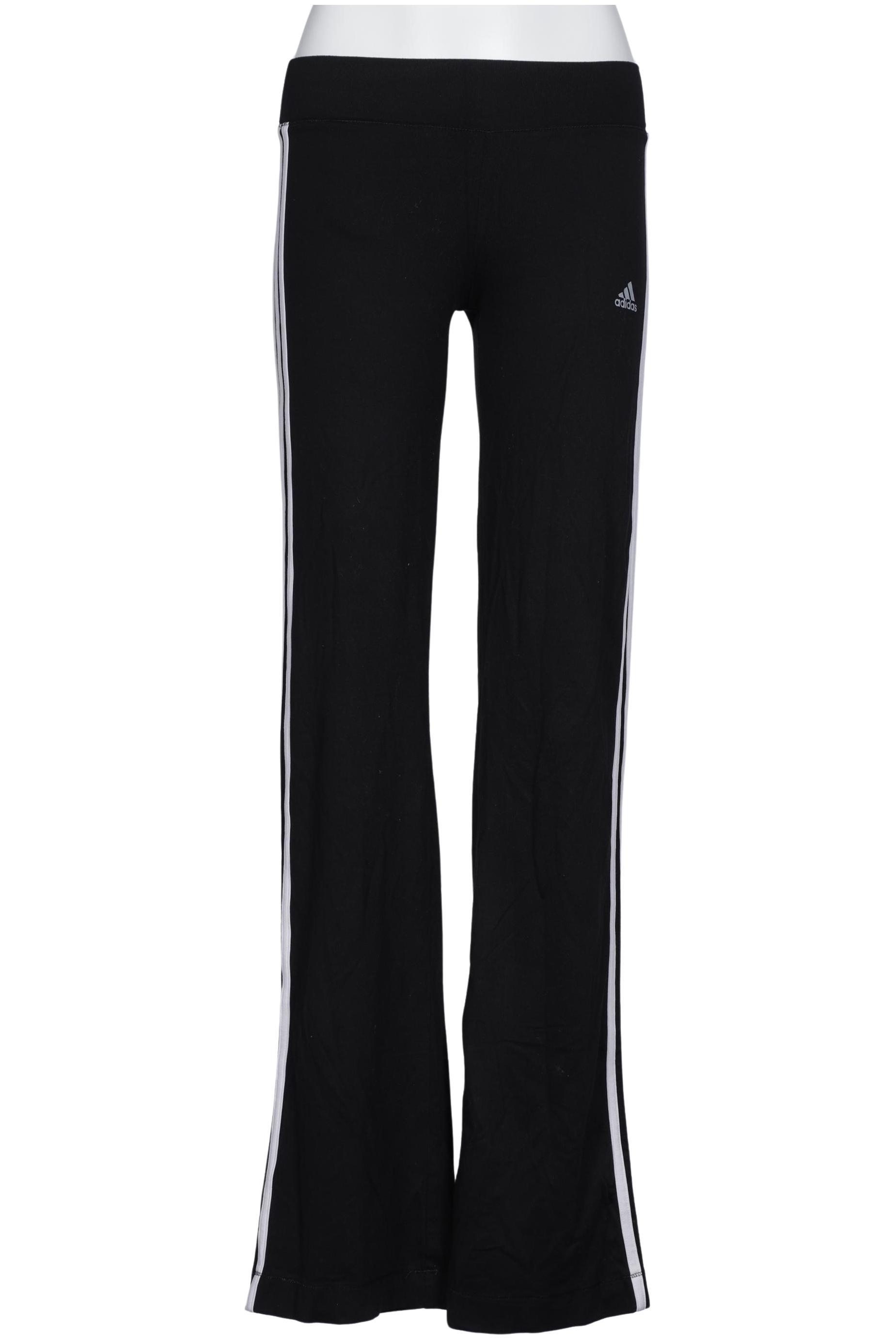 

adidas Damen Stoffhose, schwarz, Gr. 36