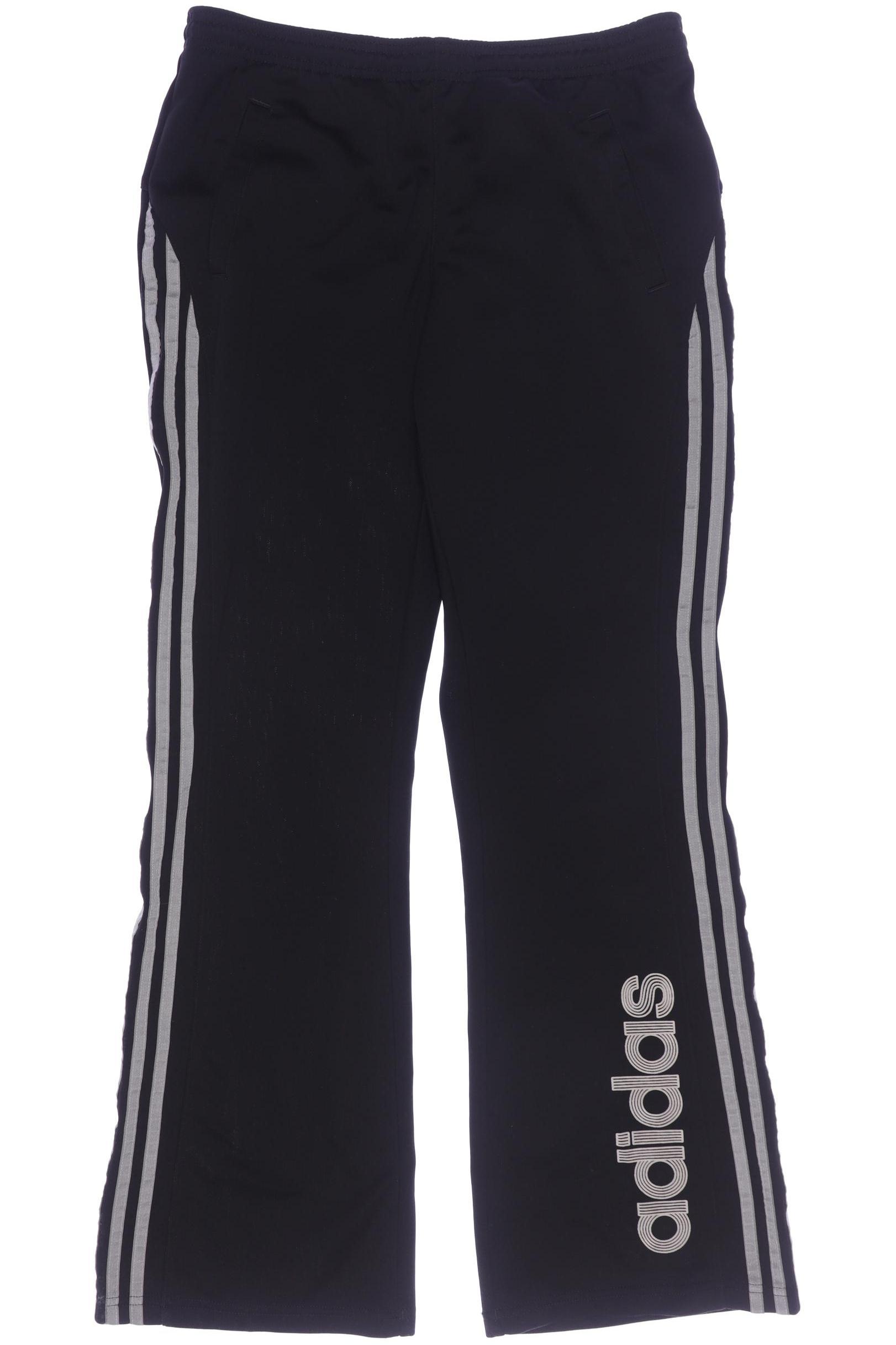 

adidas Damen Stoffhose, schwarz, Gr. 38