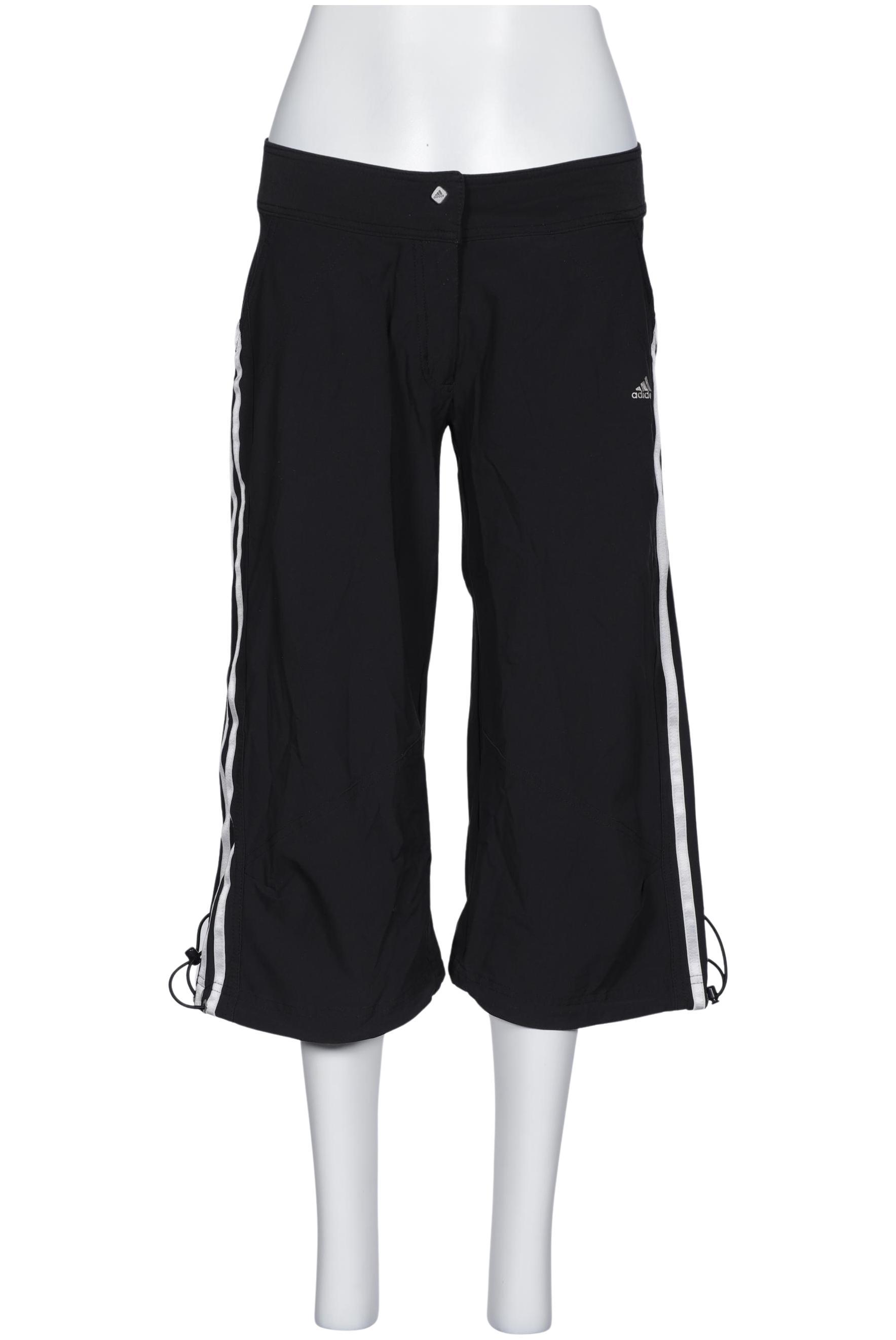 

adidas Damen Stoffhose, schwarz, Gr. 38