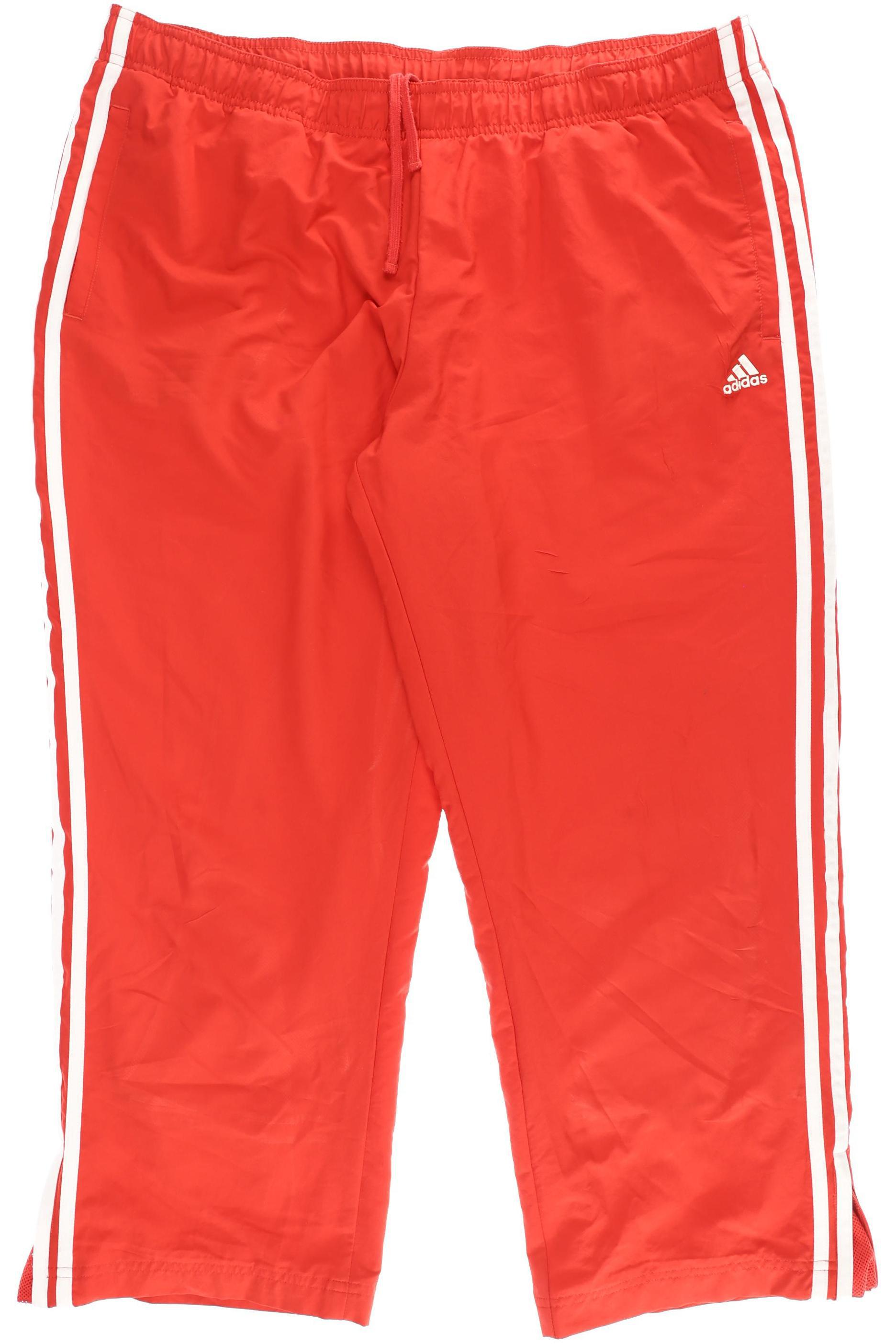 

adidas Damen Stoffhose, rot, Gr.