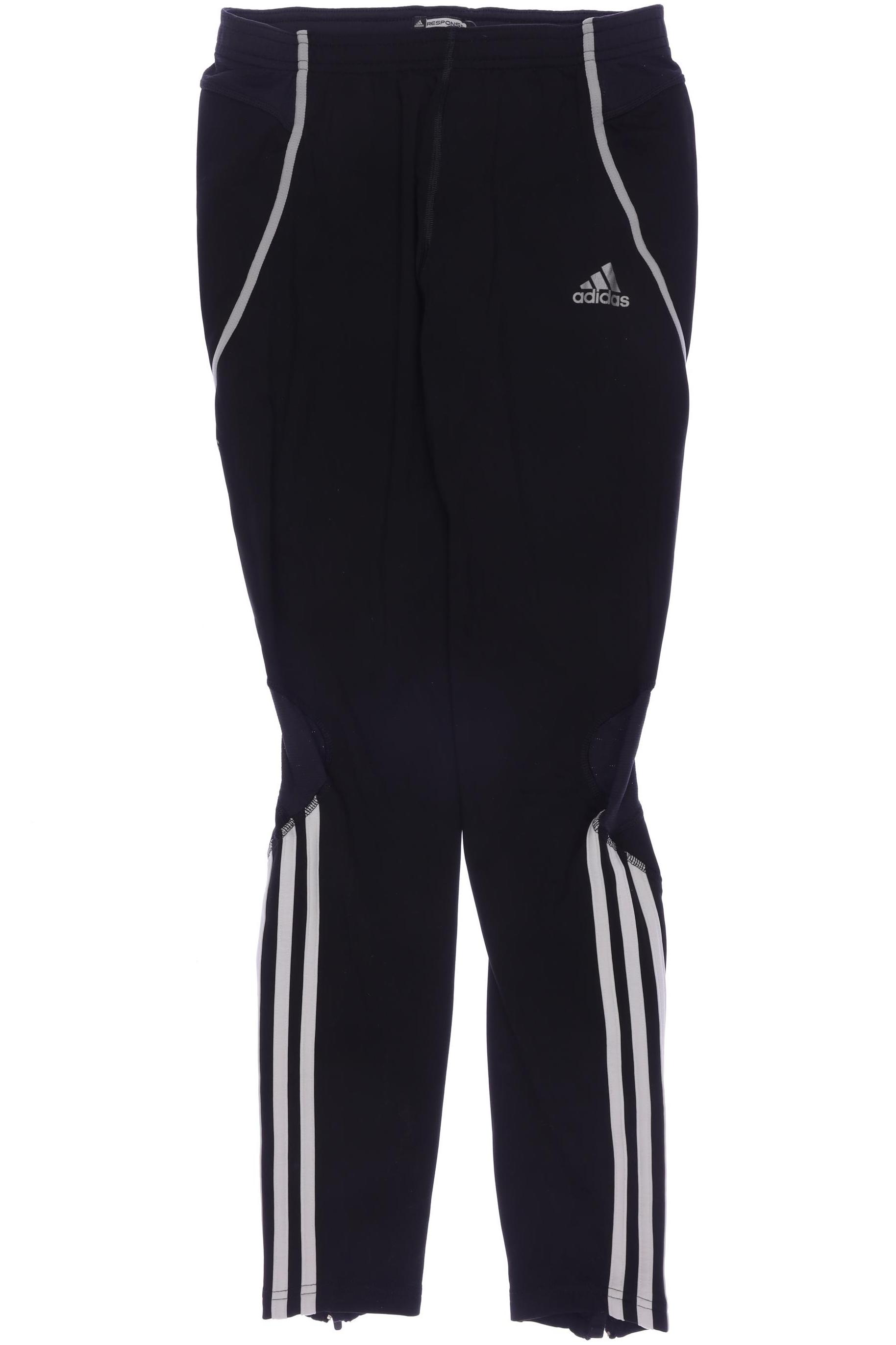 

adidas Damen Stoffhose, schwarz, Gr. 0