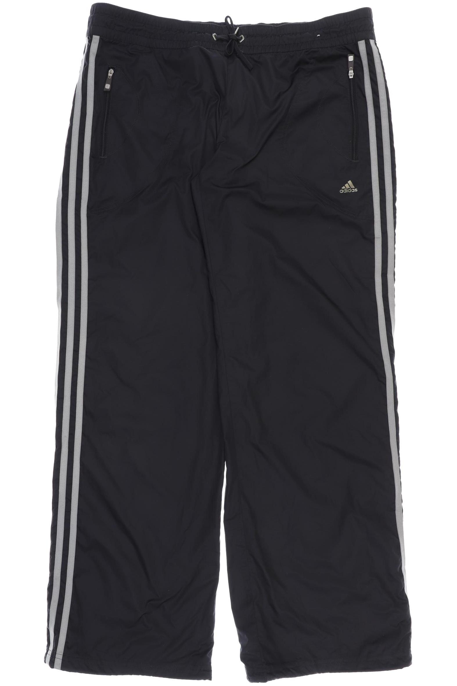 

adidas Damen Stoffhose, schwarz, Gr. 40