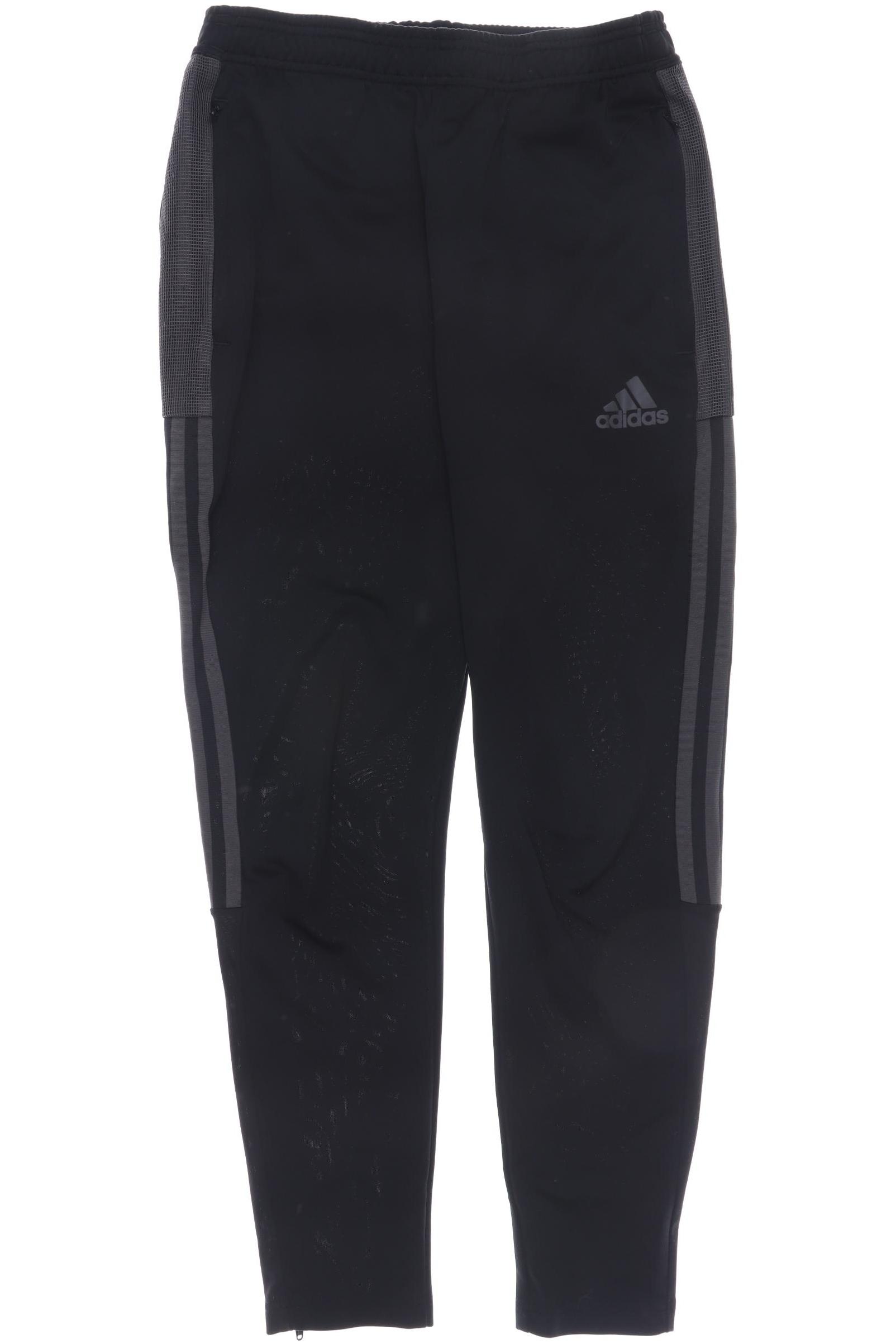 

adidas Damen Stoffhose, schwarz, Gr. 0