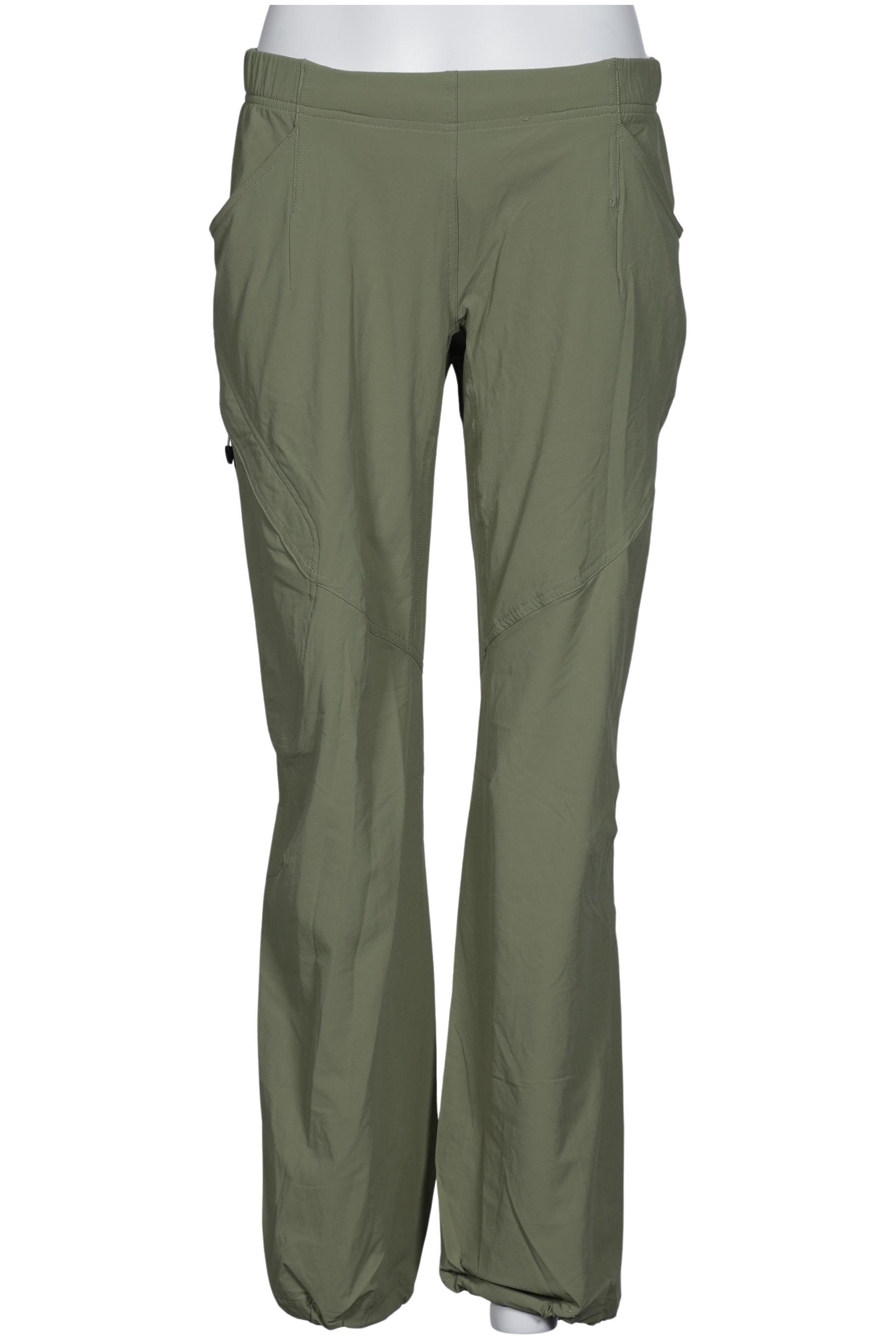 

adidas Damen Stoffhose, grün, Gr. 40