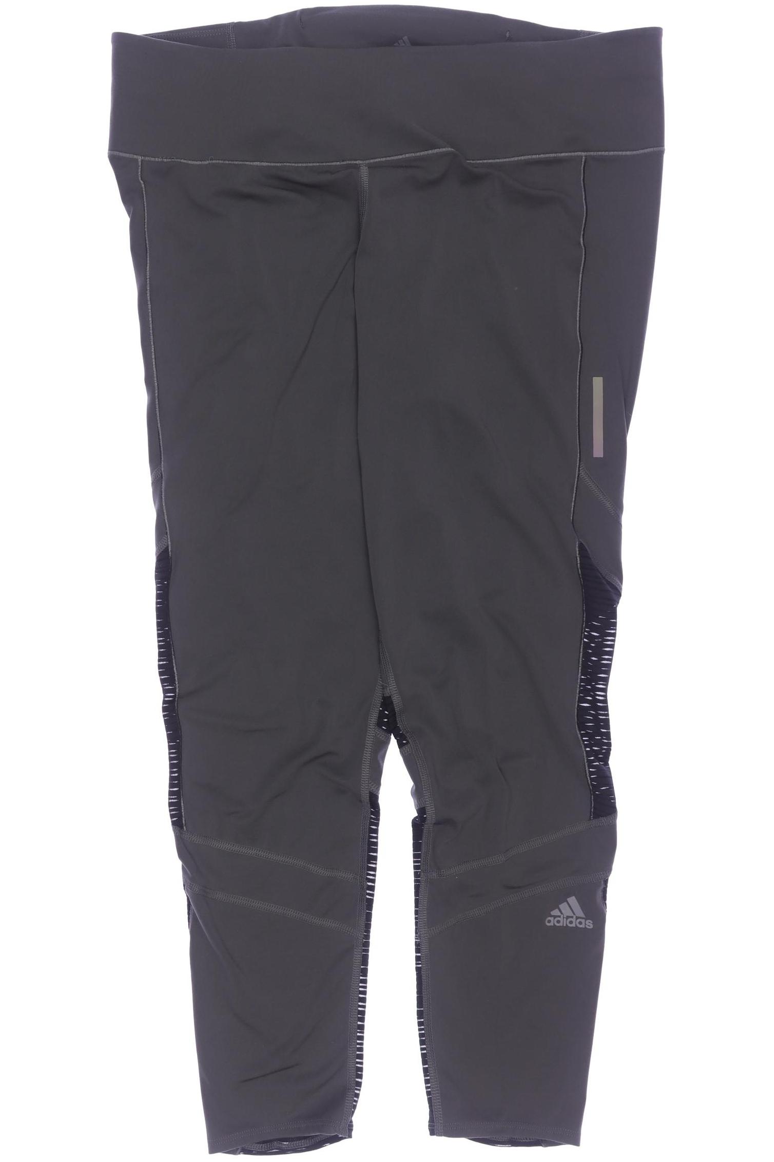 

adidas Damen Stoffhose, grau, Gr. 0