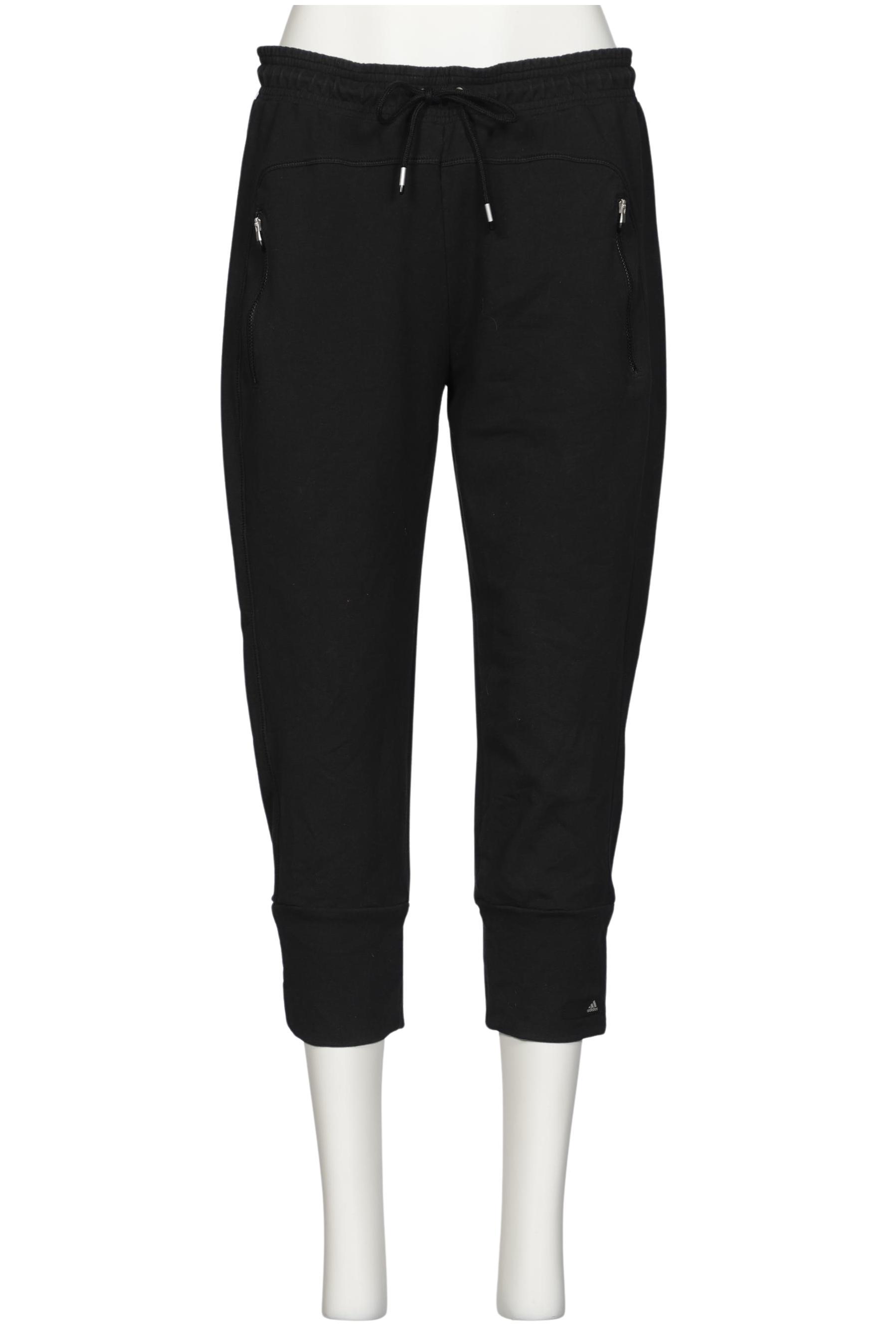 

adidas Damen Stoffhose, schwarz, Gr. 0